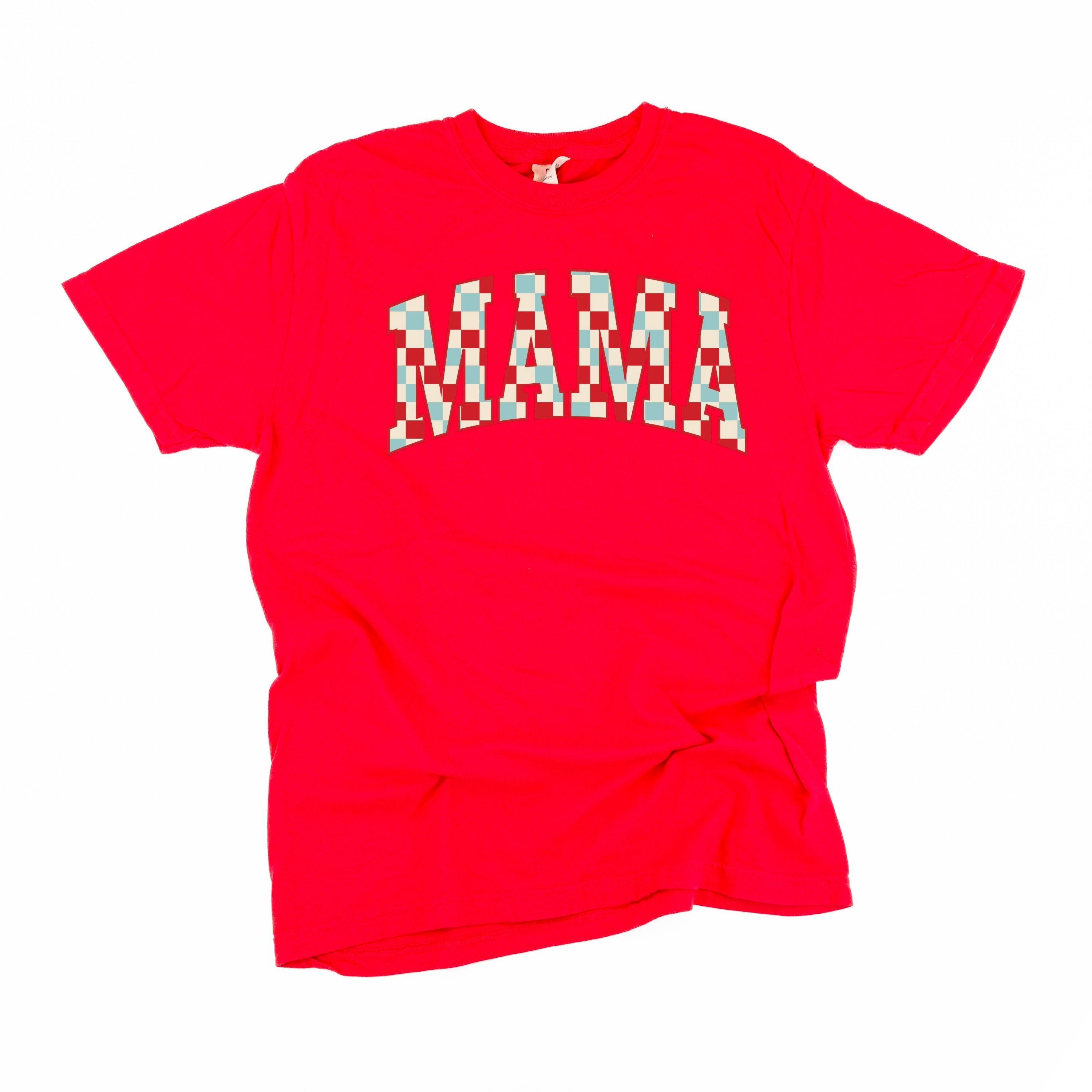 Checkered Mama - Comfort Colors Te Little Mama Shirt Shop