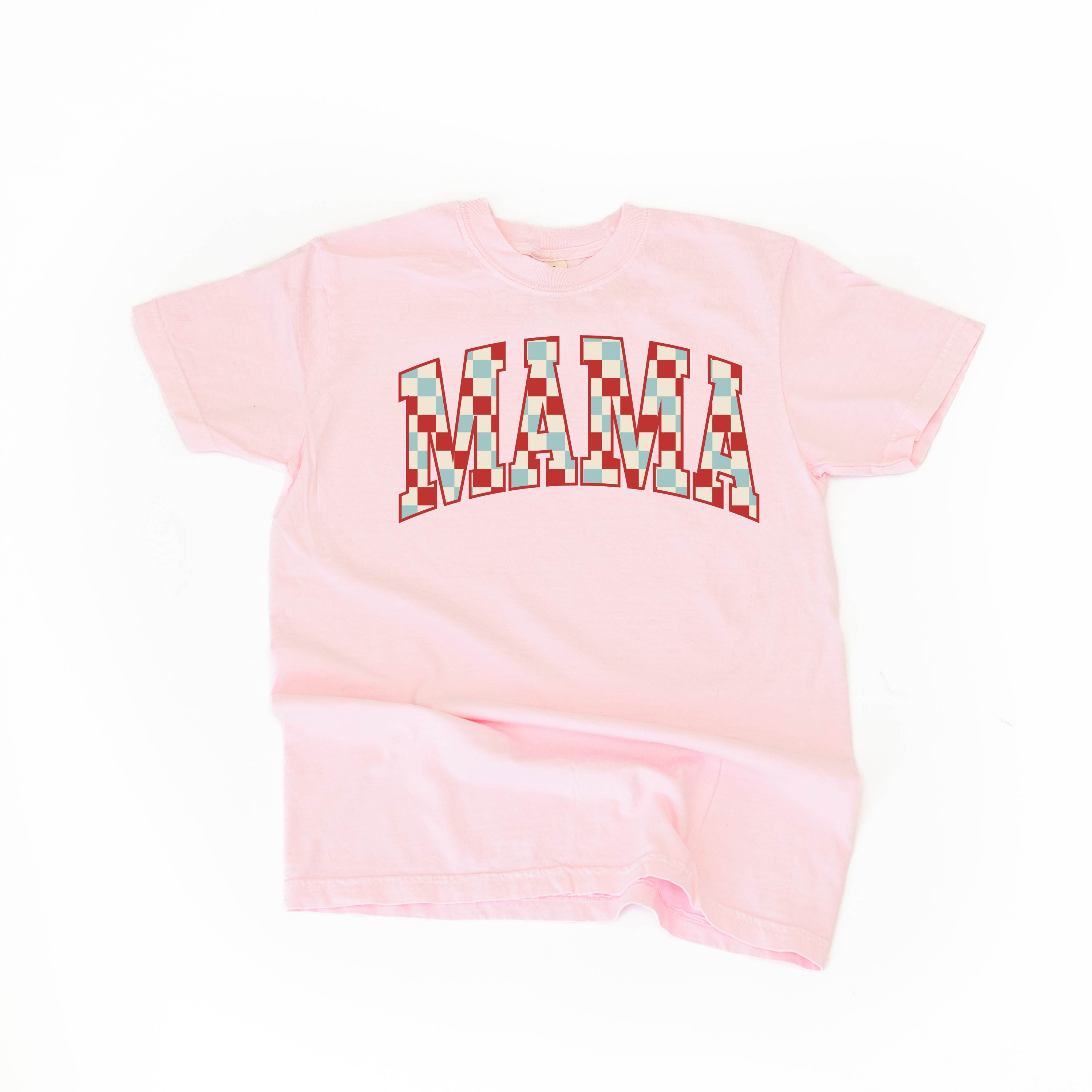 Checkered Mama - Comfort Colors Te Little Mama Shirt Shop