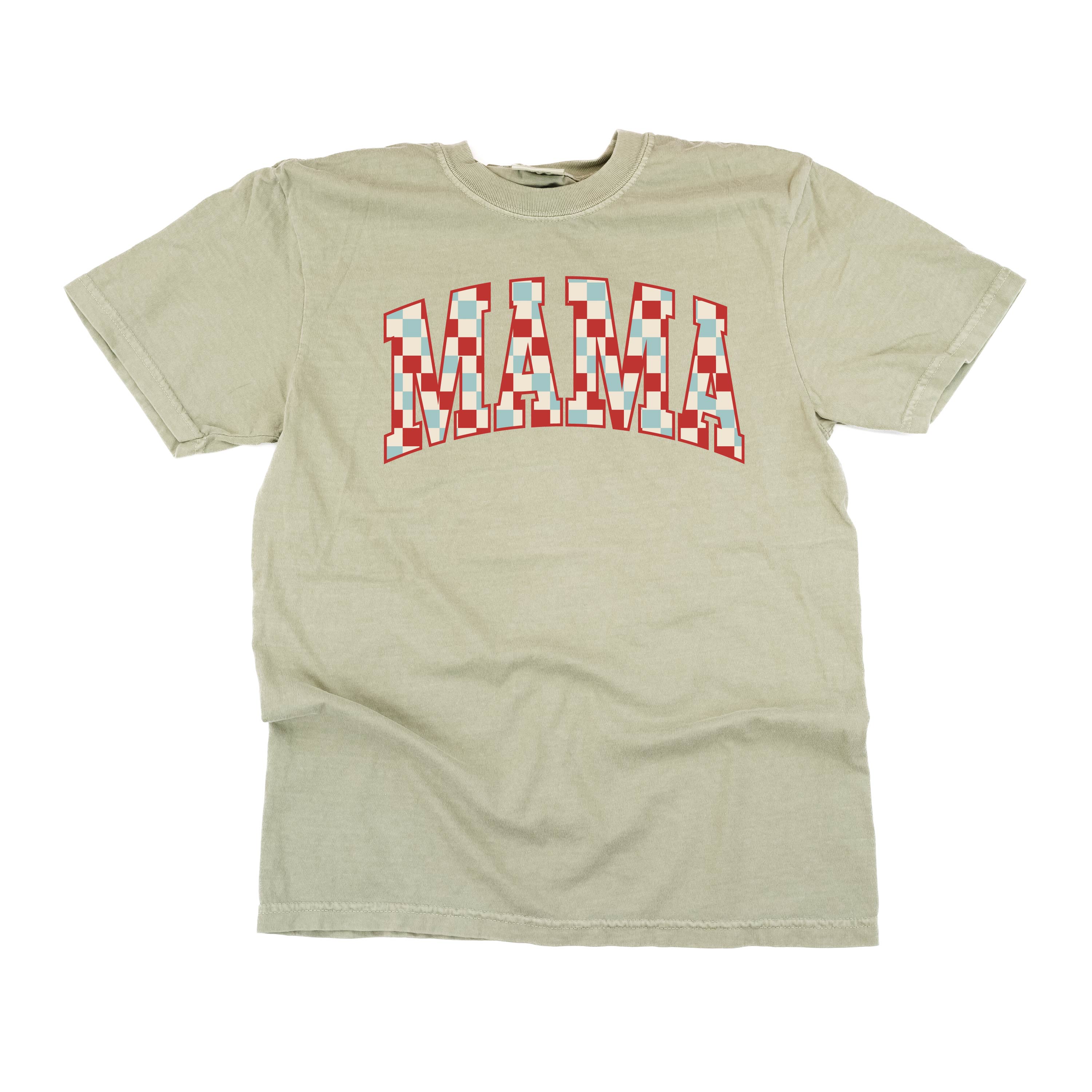 Checkered Mama - Comfort Colors Te Little Mama Shirt Shop