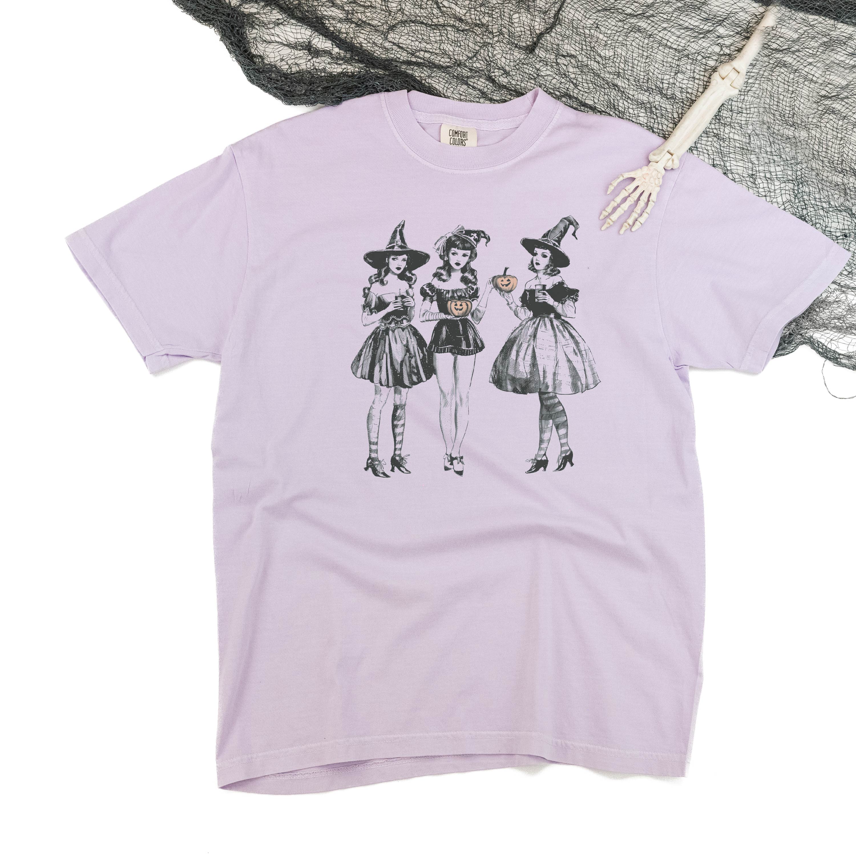 Classy Witches - Short Sleeve Comfort Colors Tee Little Mama Shirt Shop