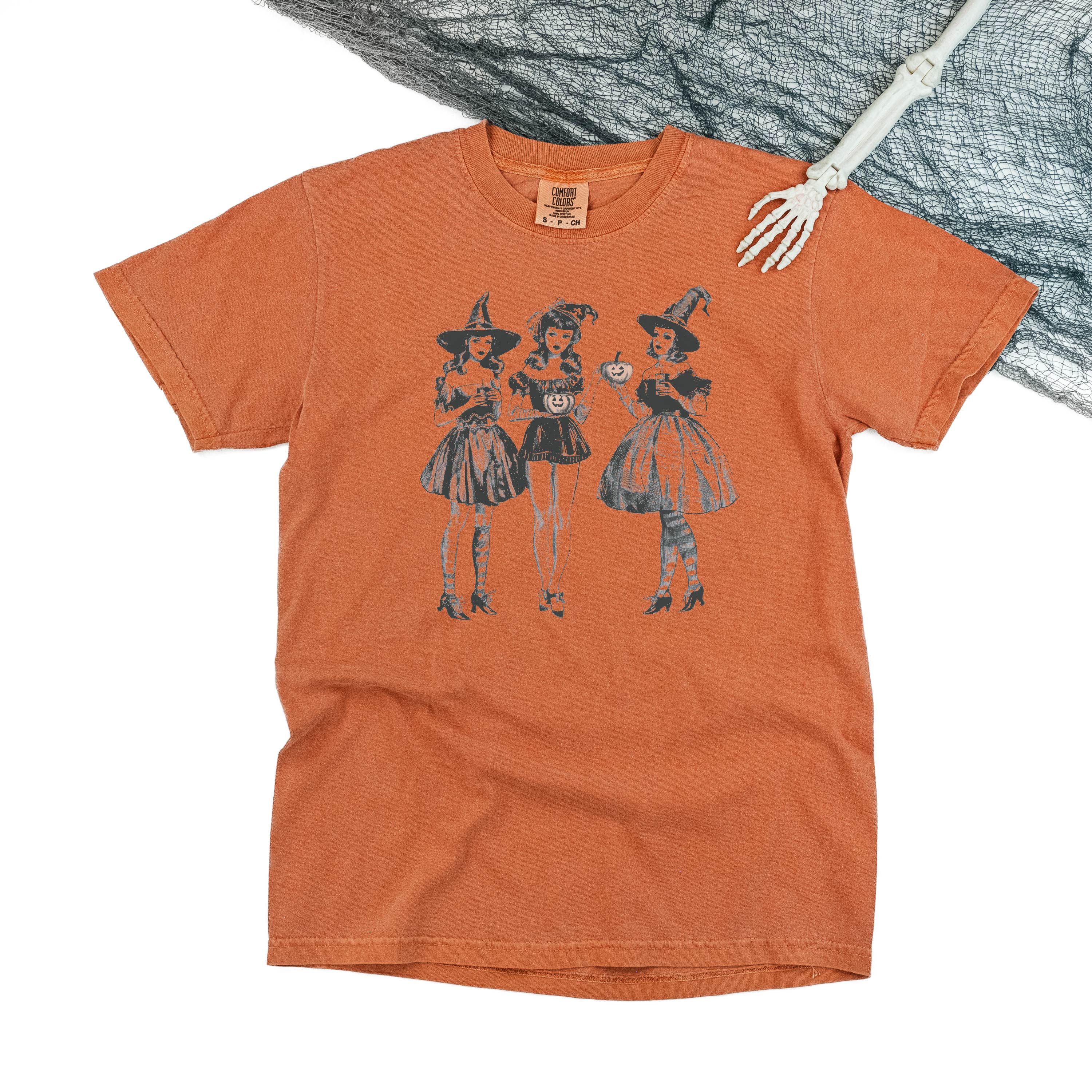 Classy Witches - Short Sleeve Comfort Colors Tee Little Mama Shirt Shop