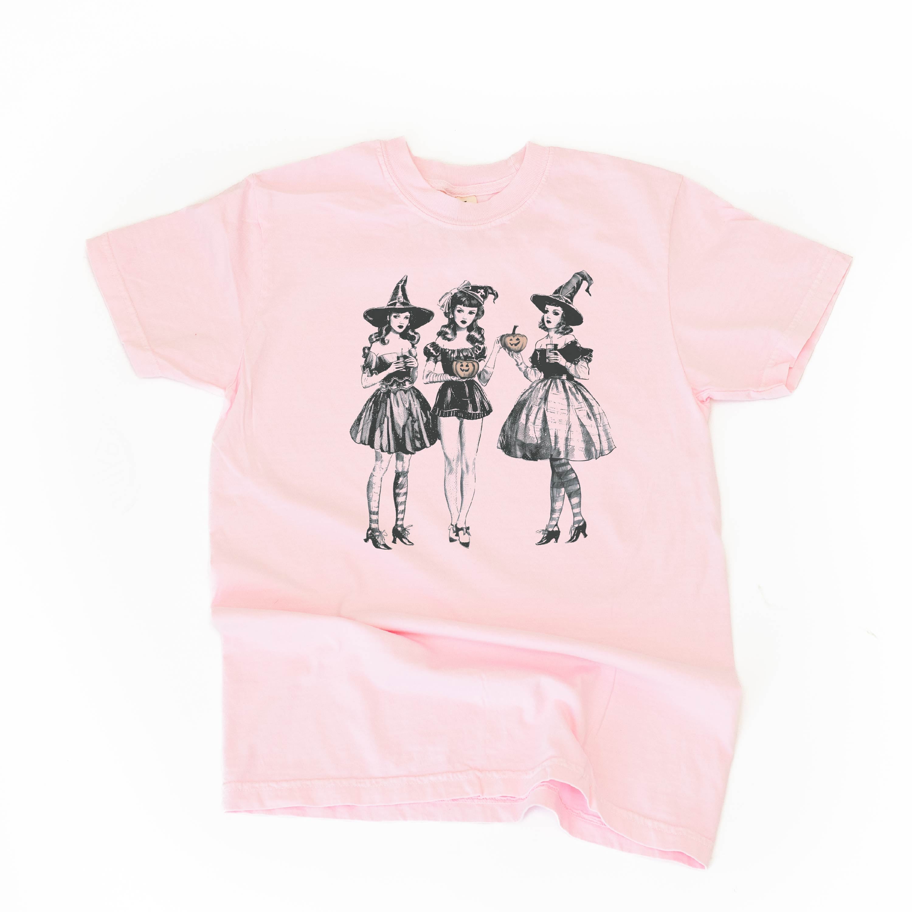 Classy Witches - Short Sleeve Comfort Colors Tee Little Mama Shirt Shop
