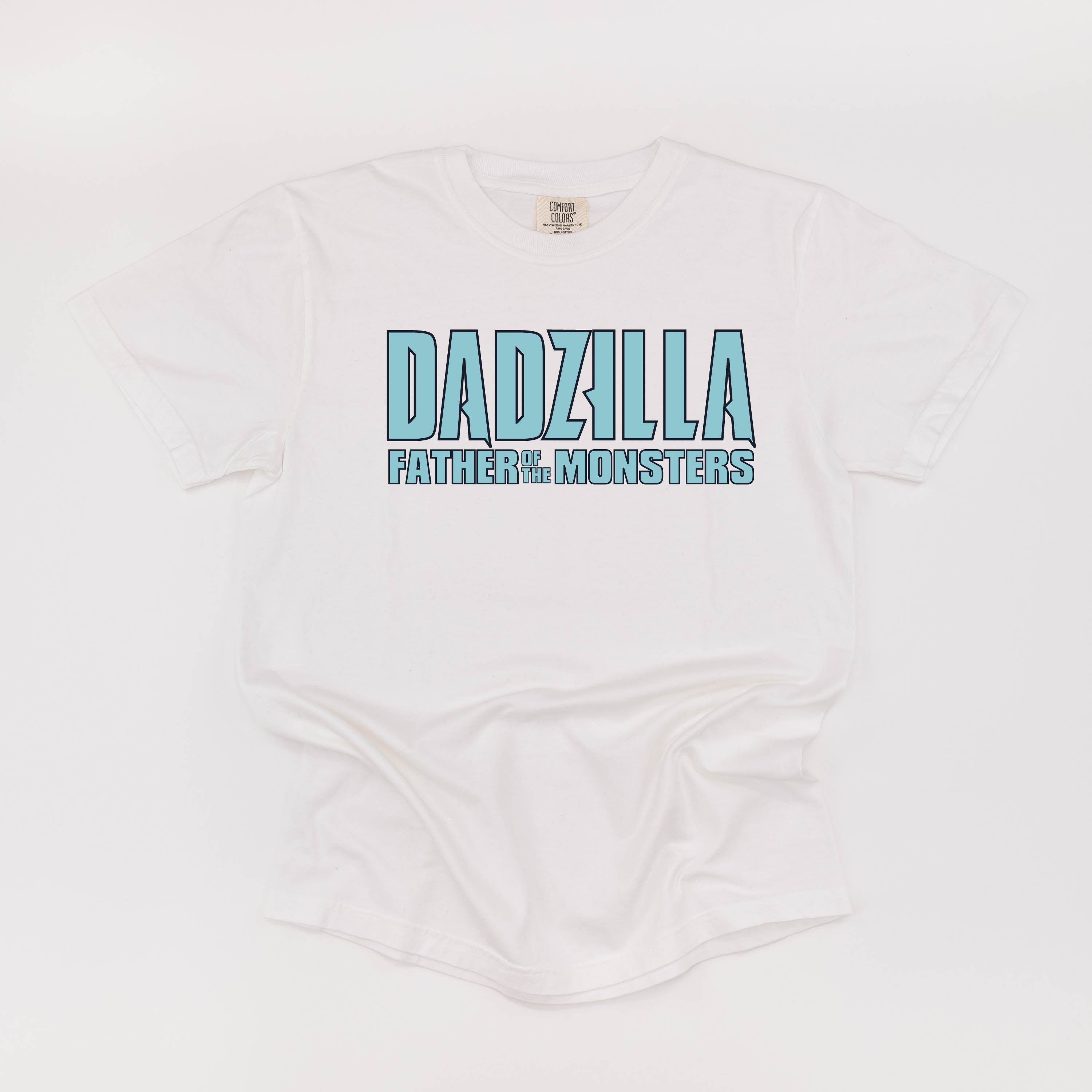 Dadzilla - Father Of The Monster(s) - Comfort Colors Tee Little Mama Shirt Shop