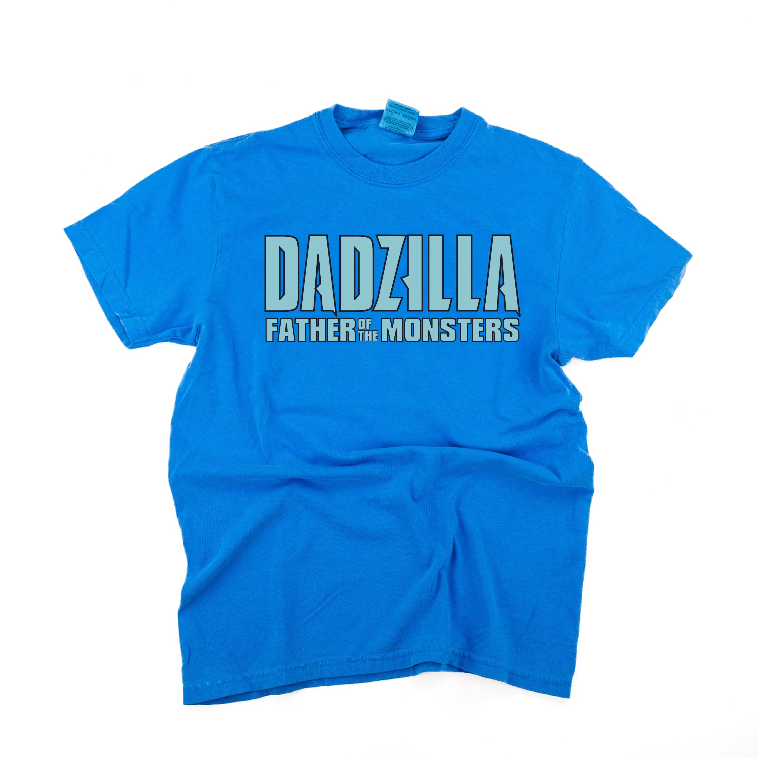 Dadzilla - Father Of The Monster(s) - Comfort Colors Tee Little Mama Shirt Shop