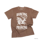 Dancing and Prancing in Jingle Bell Square - Comfort Colors Tee Little Mama Shirt Shop