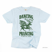 Dancing and Prancing in Jingle Bell Square - Comfort Colors Tee Little Mama Shirt Shop