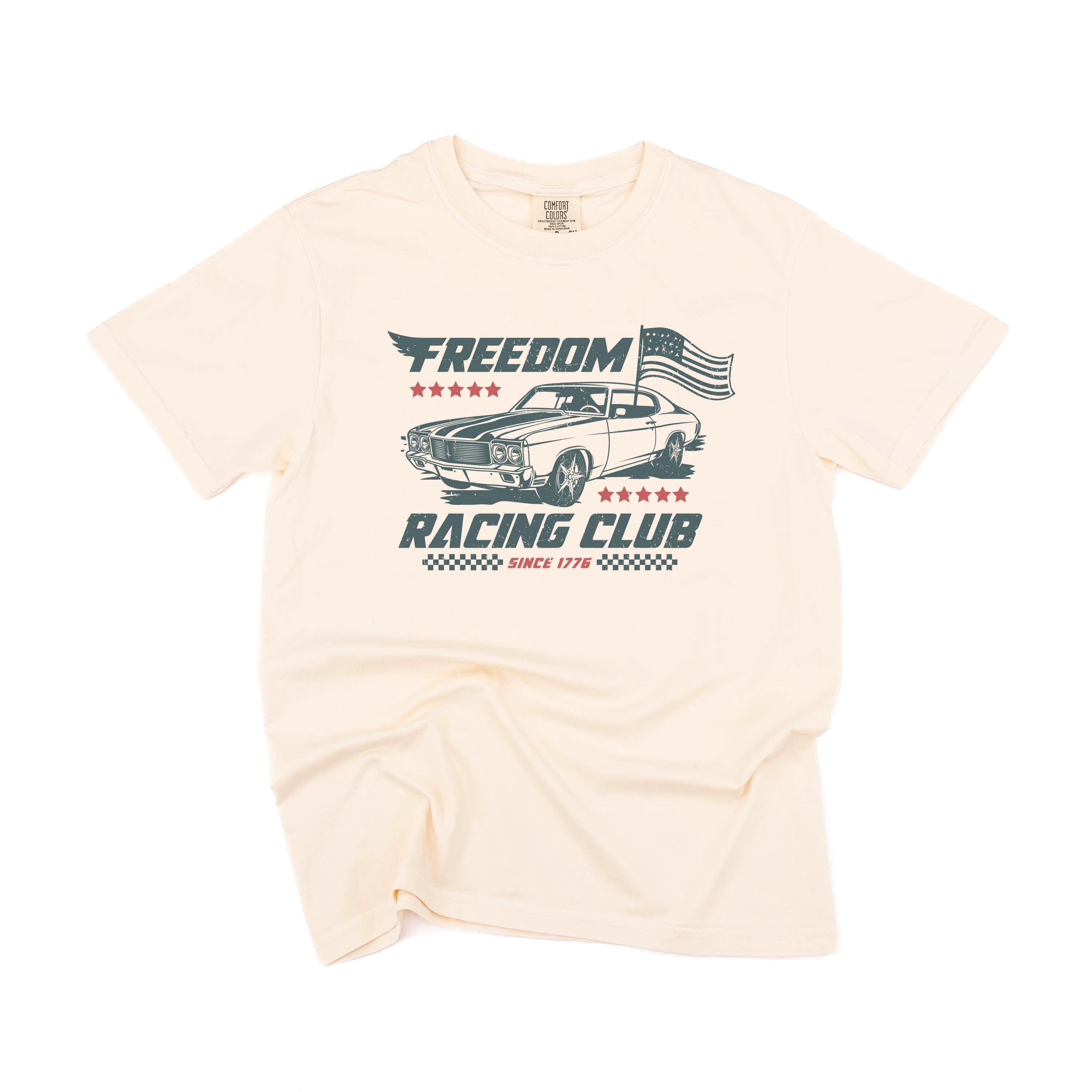Freedom Racing Club - Comfort Colors Tee Little Mama Shirt Shop