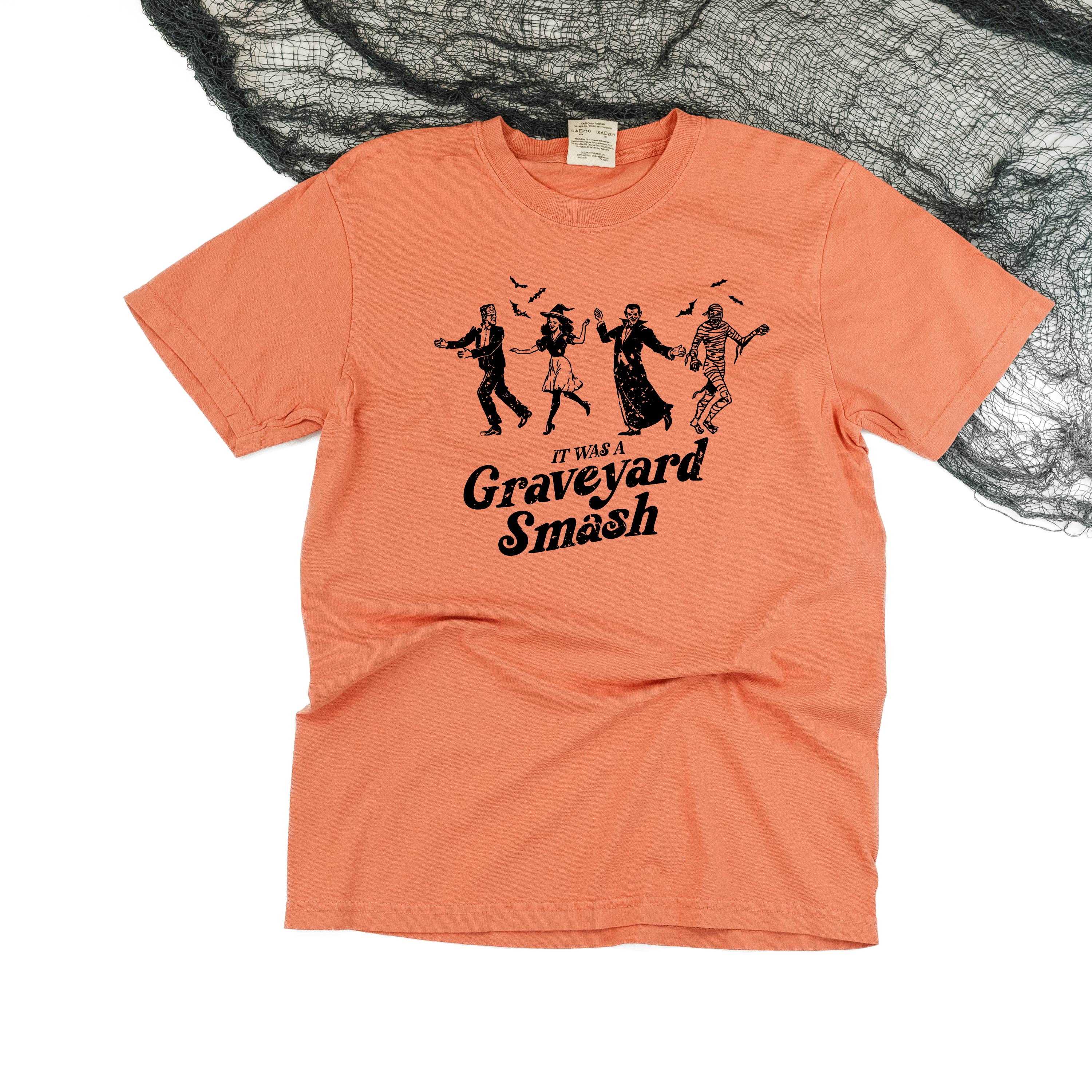 It Was a Graveyard Smash - Short Sleeve Comfort Colors Tee Little Mama Shirt Shop