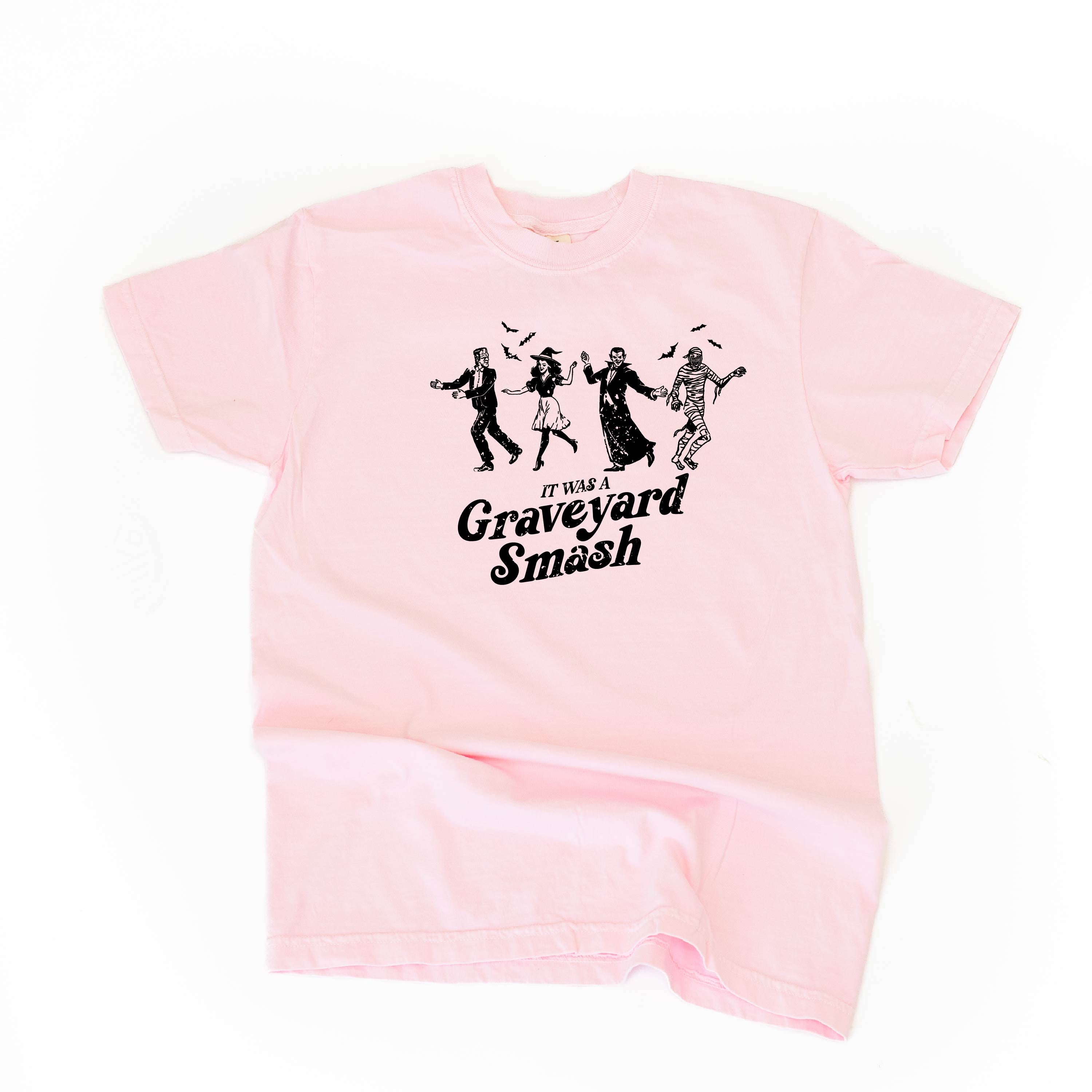 It Was a Graveyard Smash - Short Sleeve Comfort Colors Tee Little Mama Shirt Shop