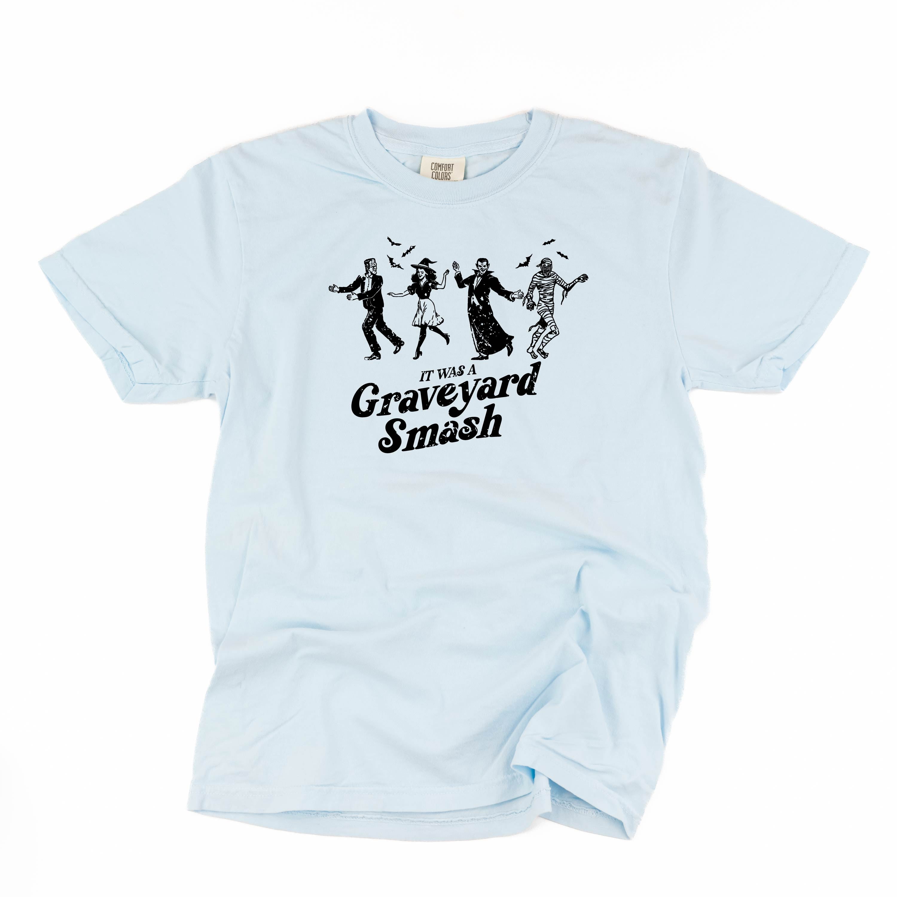 It Was a Graveyard Smash - Short Sleeve Comfort Colors Tee Little Mama Shirt Shop