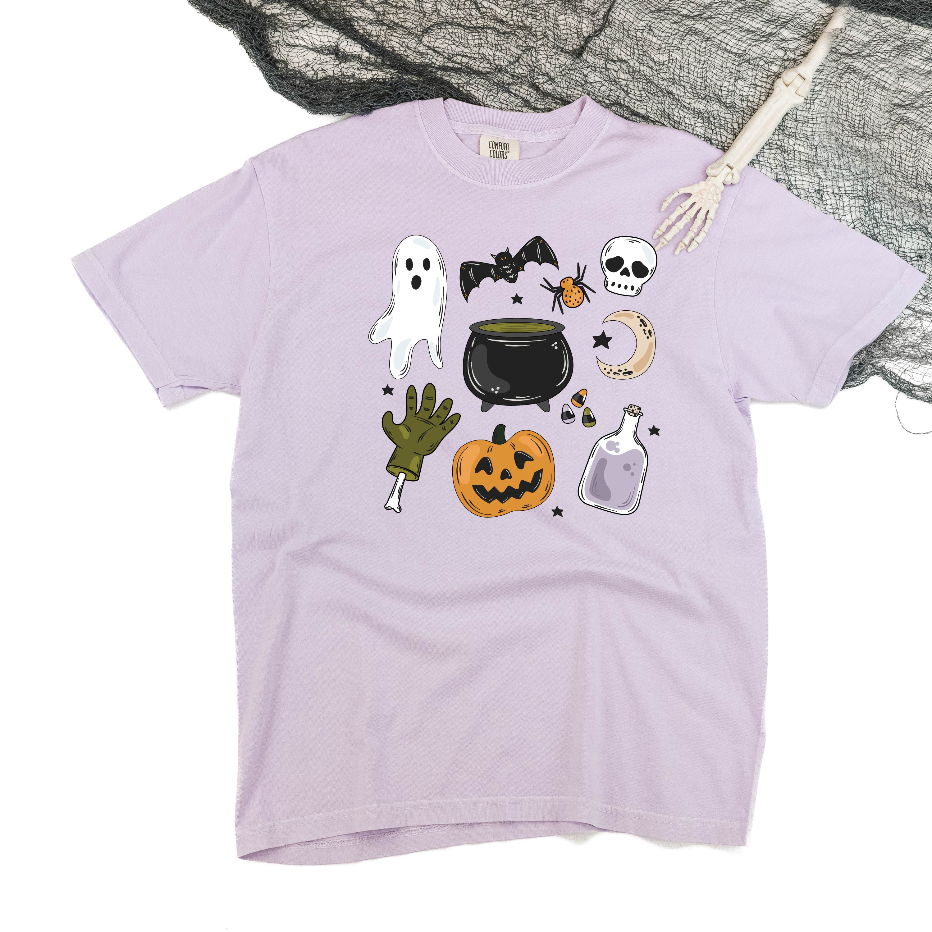 Halloween Things - Short Sleeve Comfort Colors Tee Little Mama Shirt Shop
