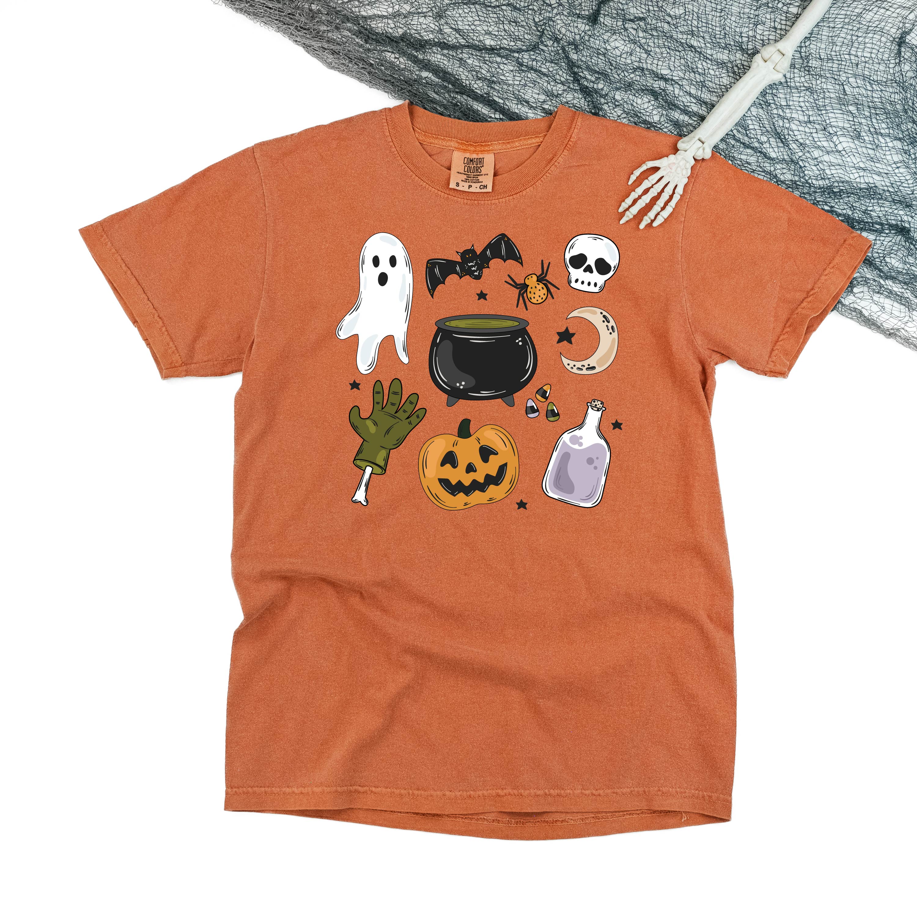 Halloween Things - Short Sleeve Comfort Colors Tee Little Mama Shirt Shop