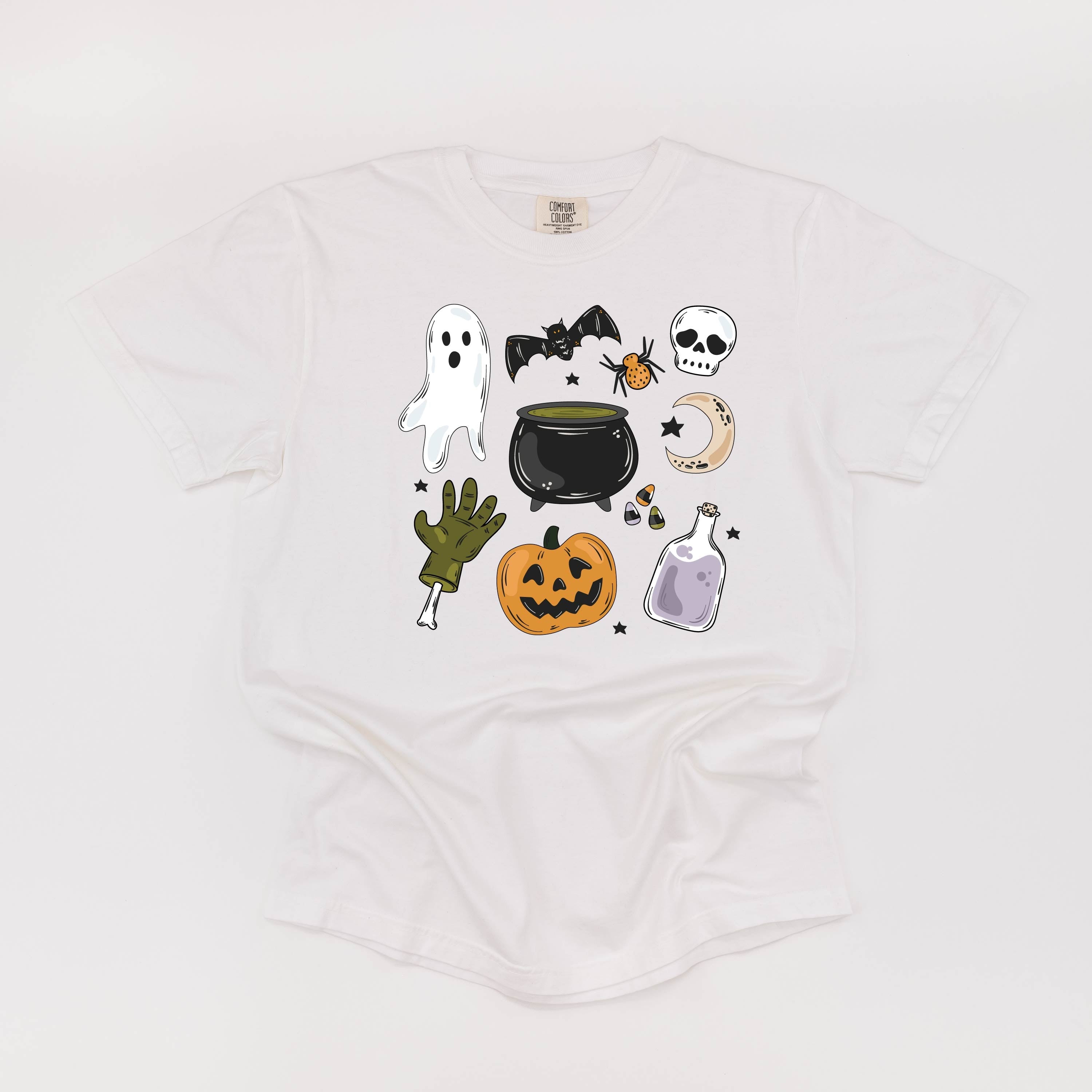 Halloween Things - Short Sleeve Comfort Colors Tee Little Mama Shirt Shop