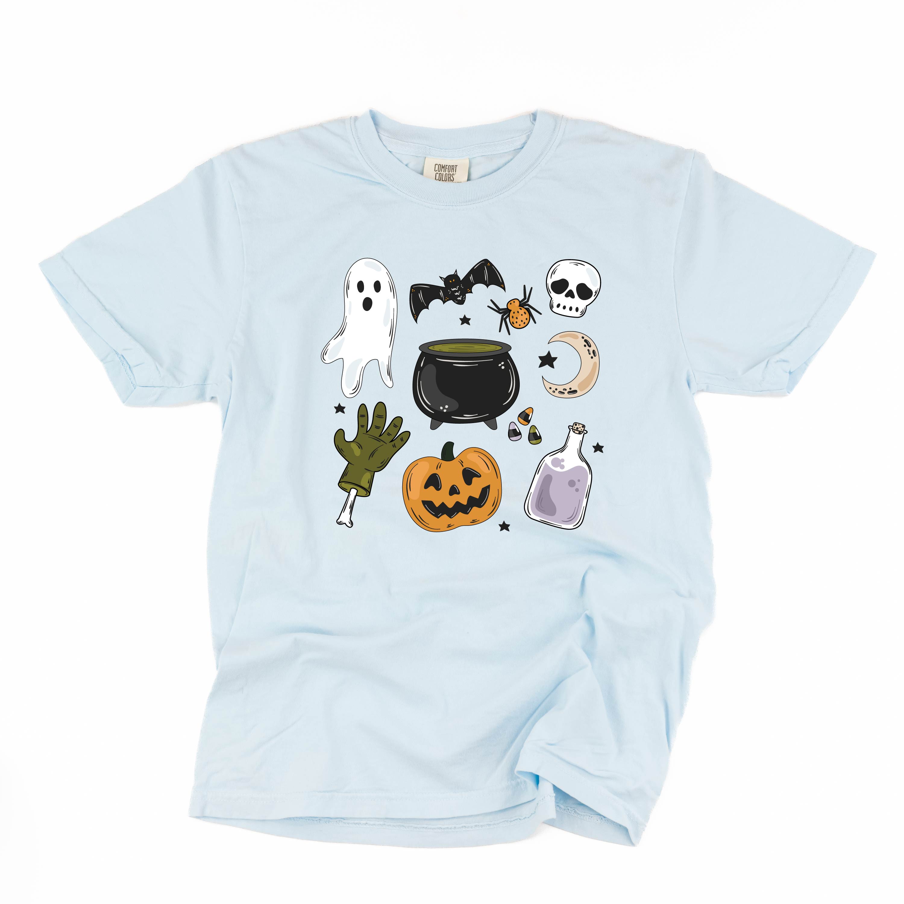 Halloween Things - Short Sleeve Comfort Colors Tee Little Mama Shirt Shop
