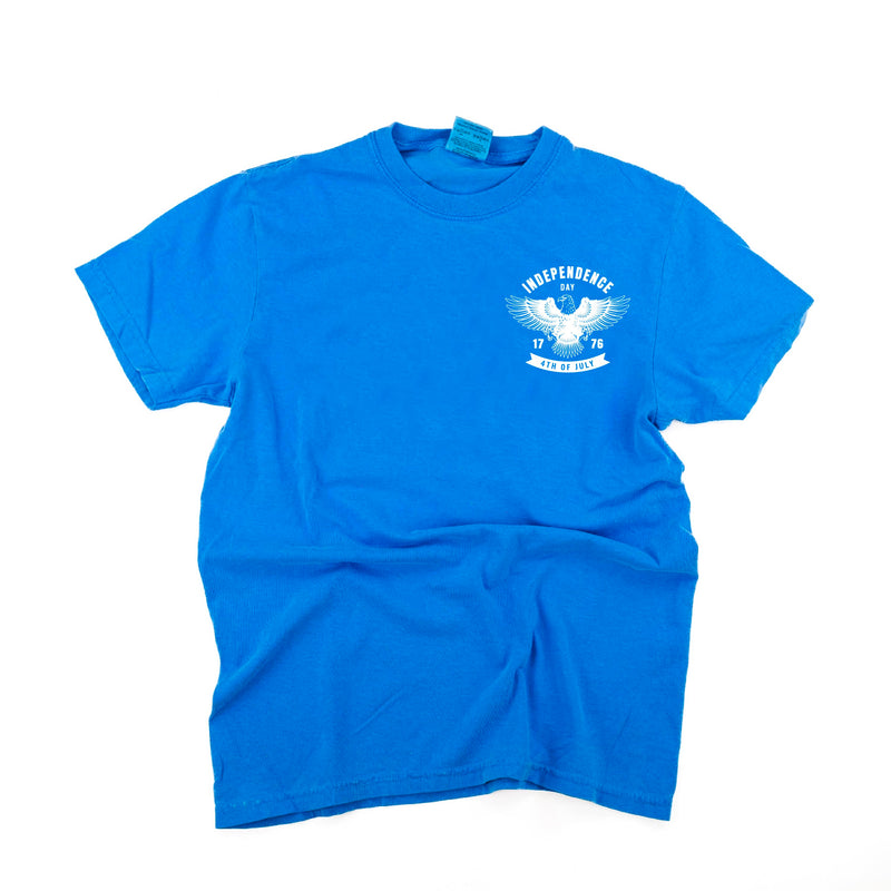 INDEPENDENCE DAY - EAGLE - SHORT SLEEVE COMFORT COLORS TEE