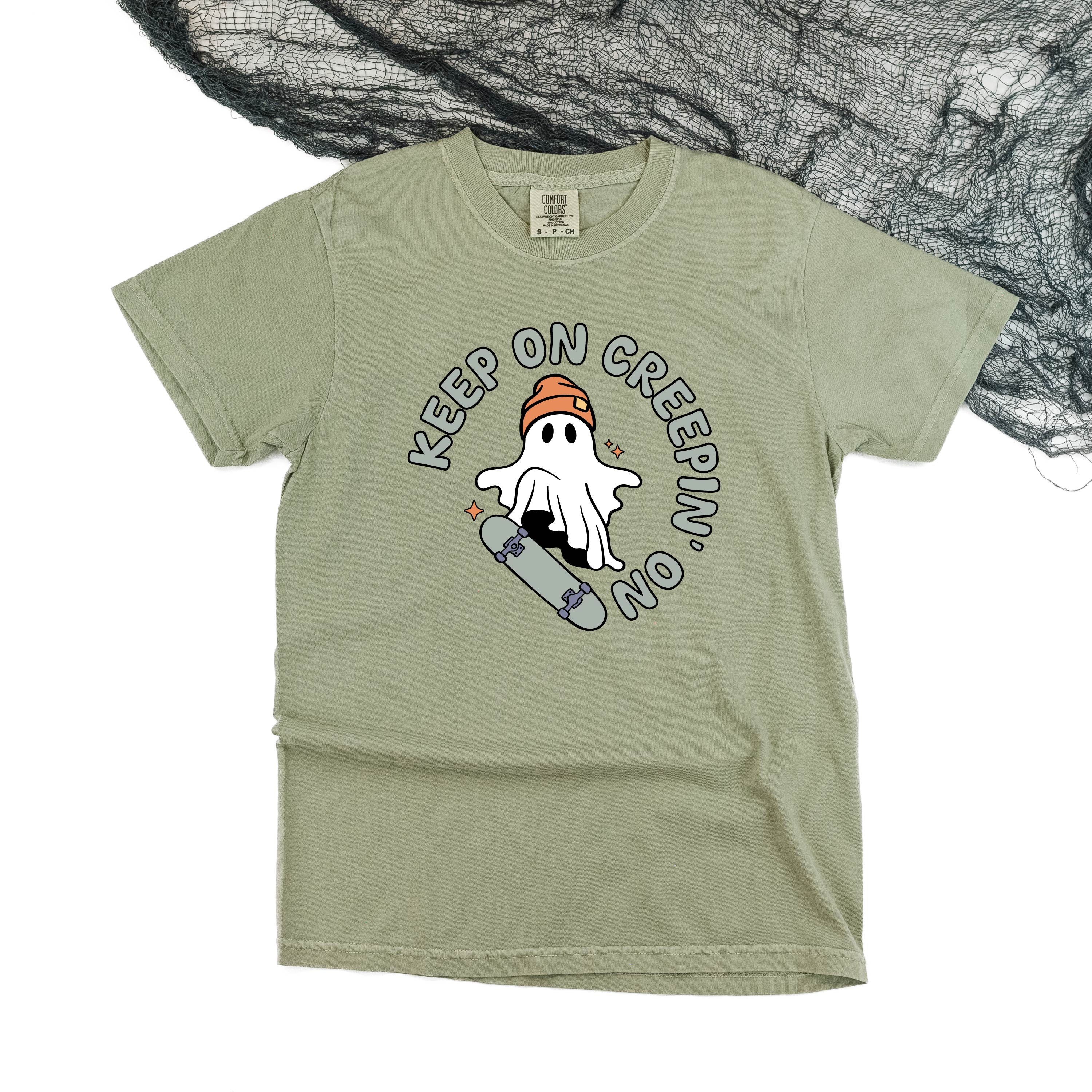 Keep On Creepin' On - Short Sleeve Comfort Colors Tee Little Mama Shirt Shop