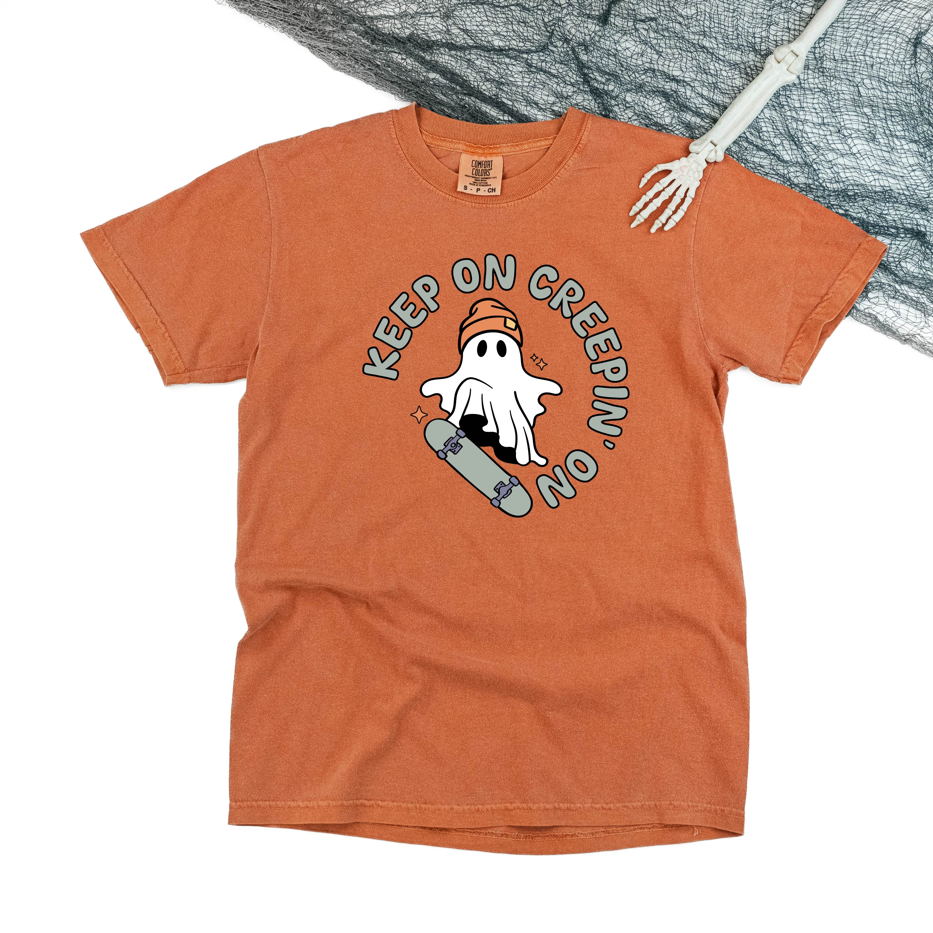 Keep On Creepin' On - Short Sleeve Comfort Colors Tee Little Mama Shirt Shop