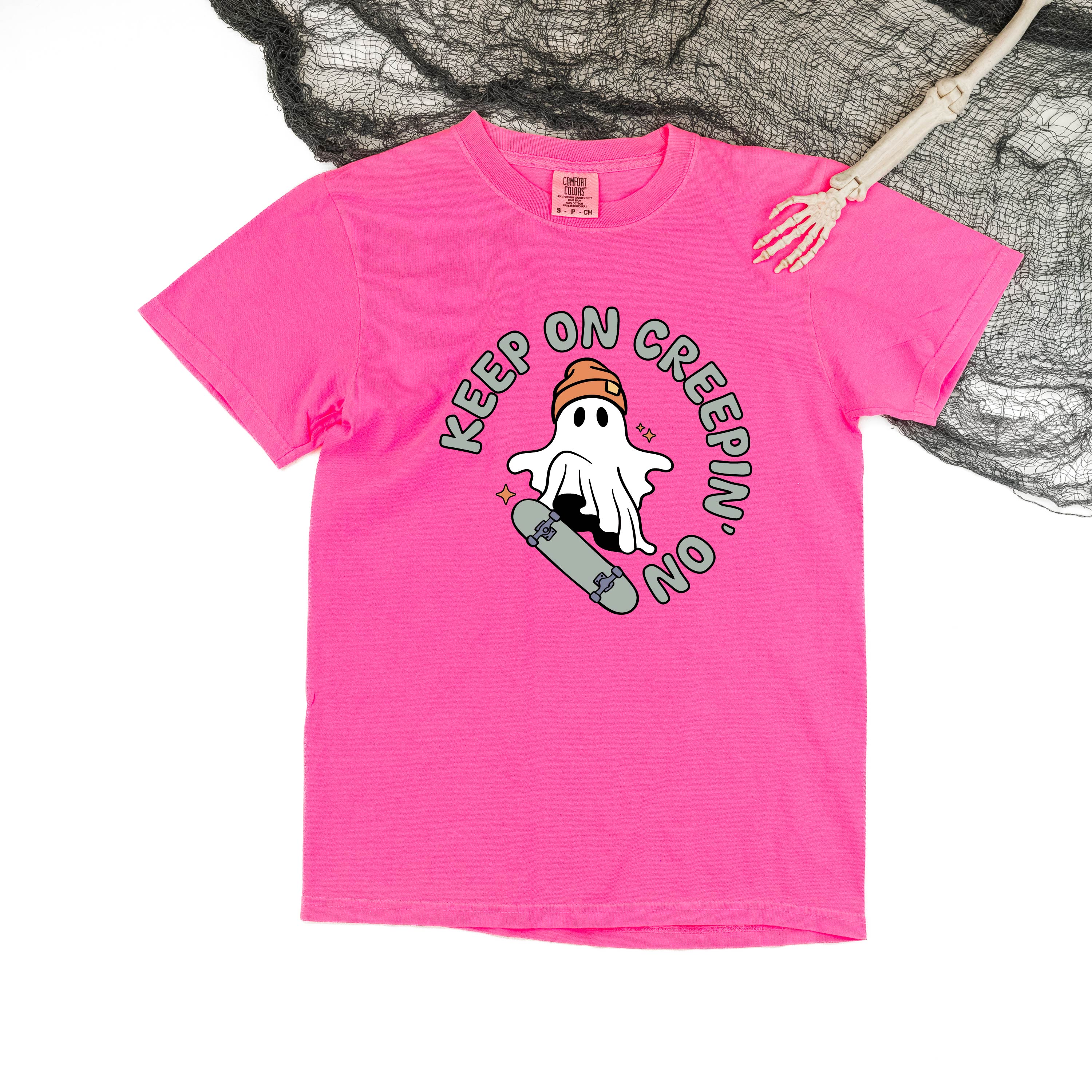 Keep On Creepin' On - Short Sleeve Comfort Colors Tee Little Mama Shirt Shop