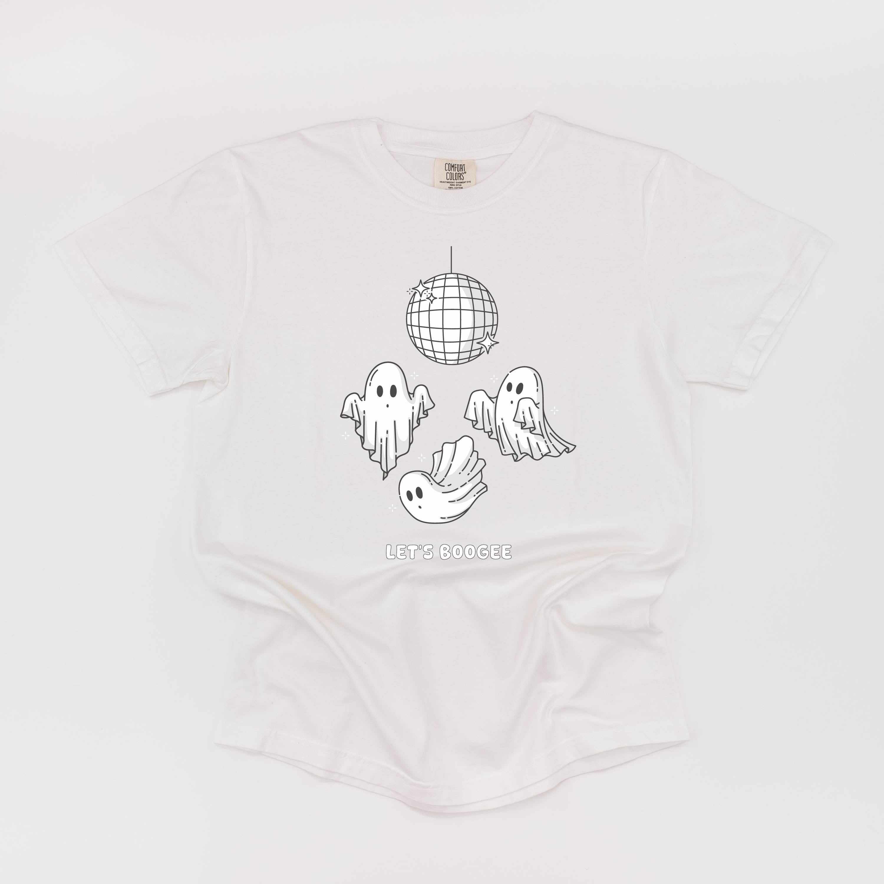 Let's Boogee - Short Sleeve Comfort Colors Tee Little Mama Shirt Shop
