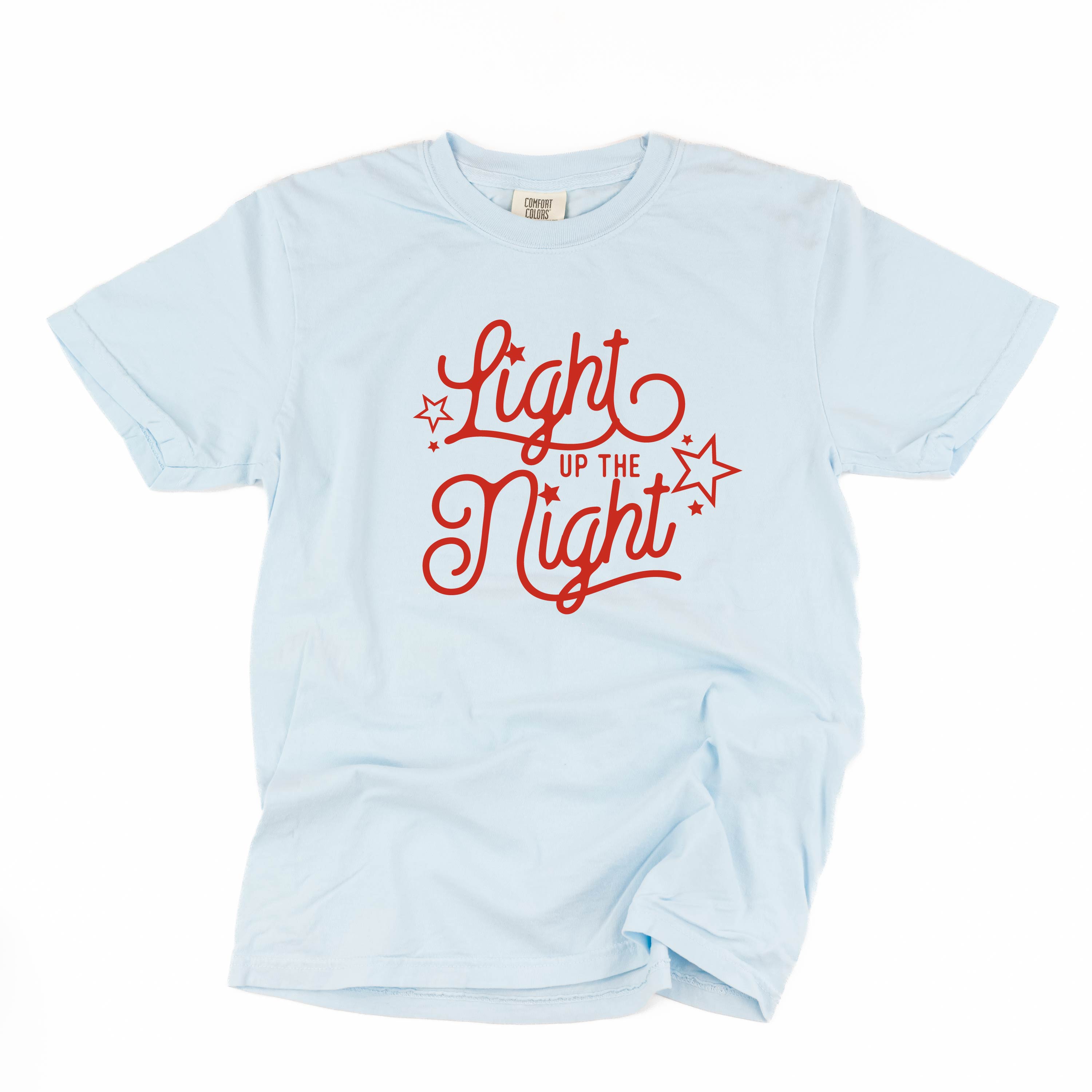 Light Up The Night - Comfort Colors Tee Little Mama Shirt Shop