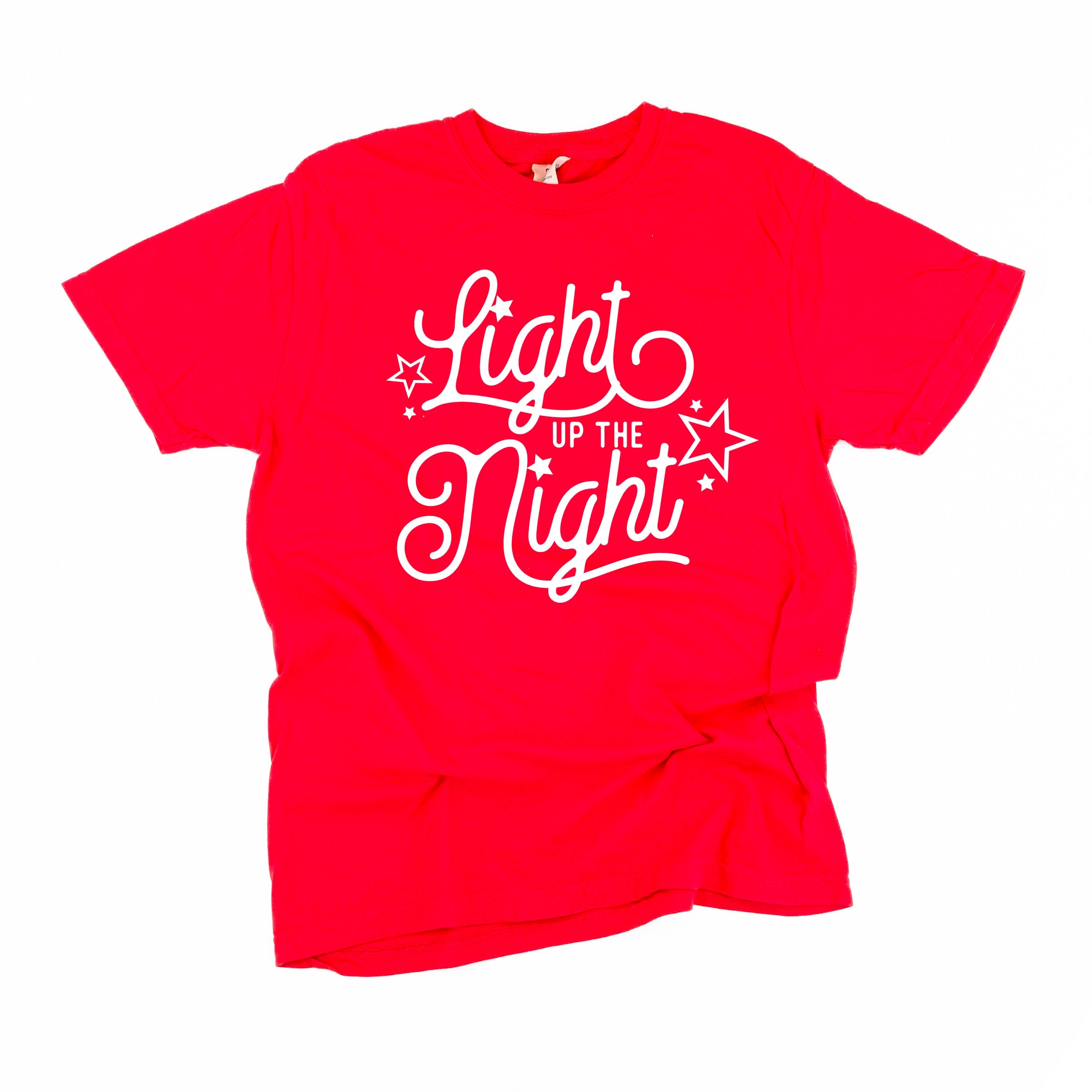 Light Up The Night - Comfort Colors Tee Little Mama Shirt Shop