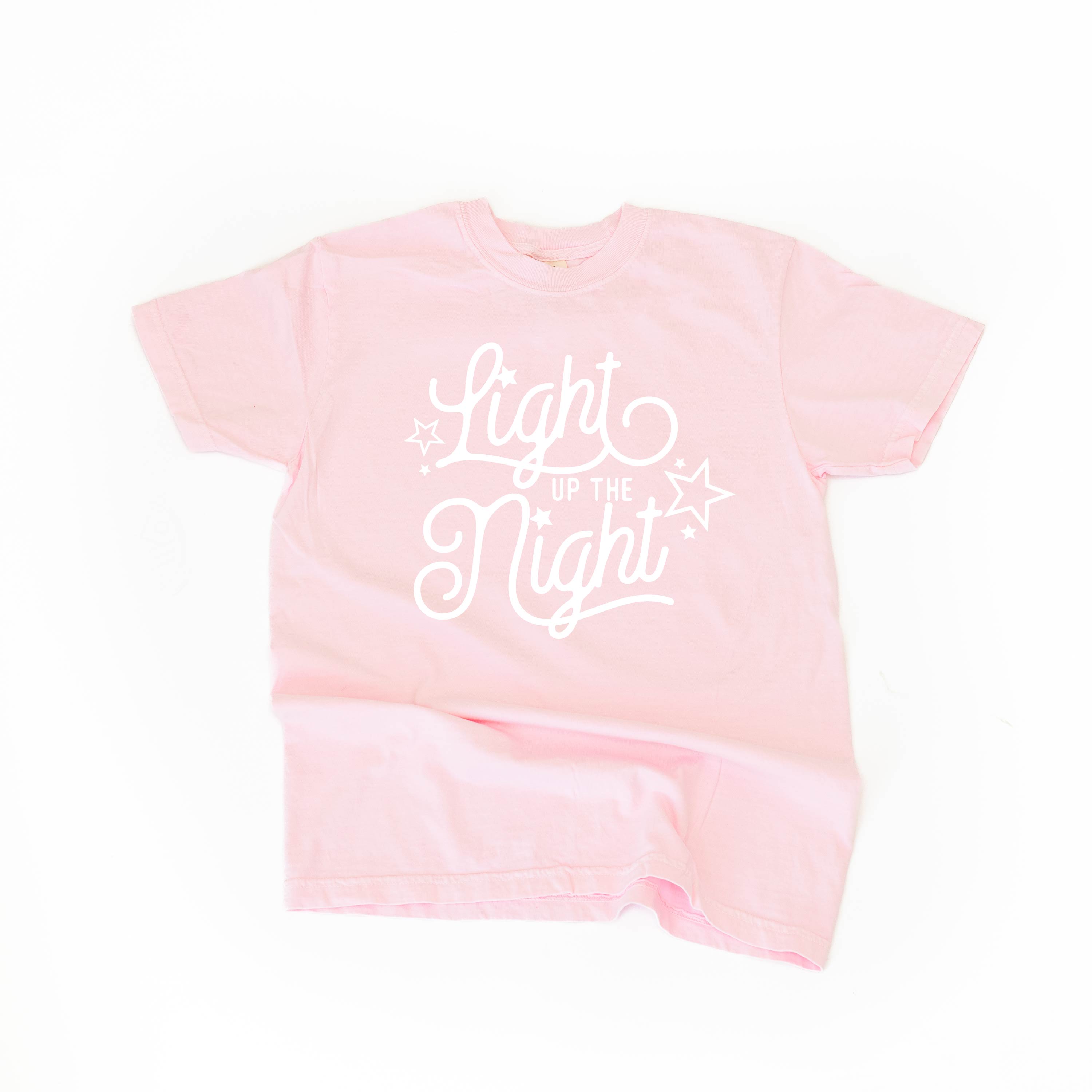 Light Up The Night - Comfort Colors Tee Little Mama Shirt Shop