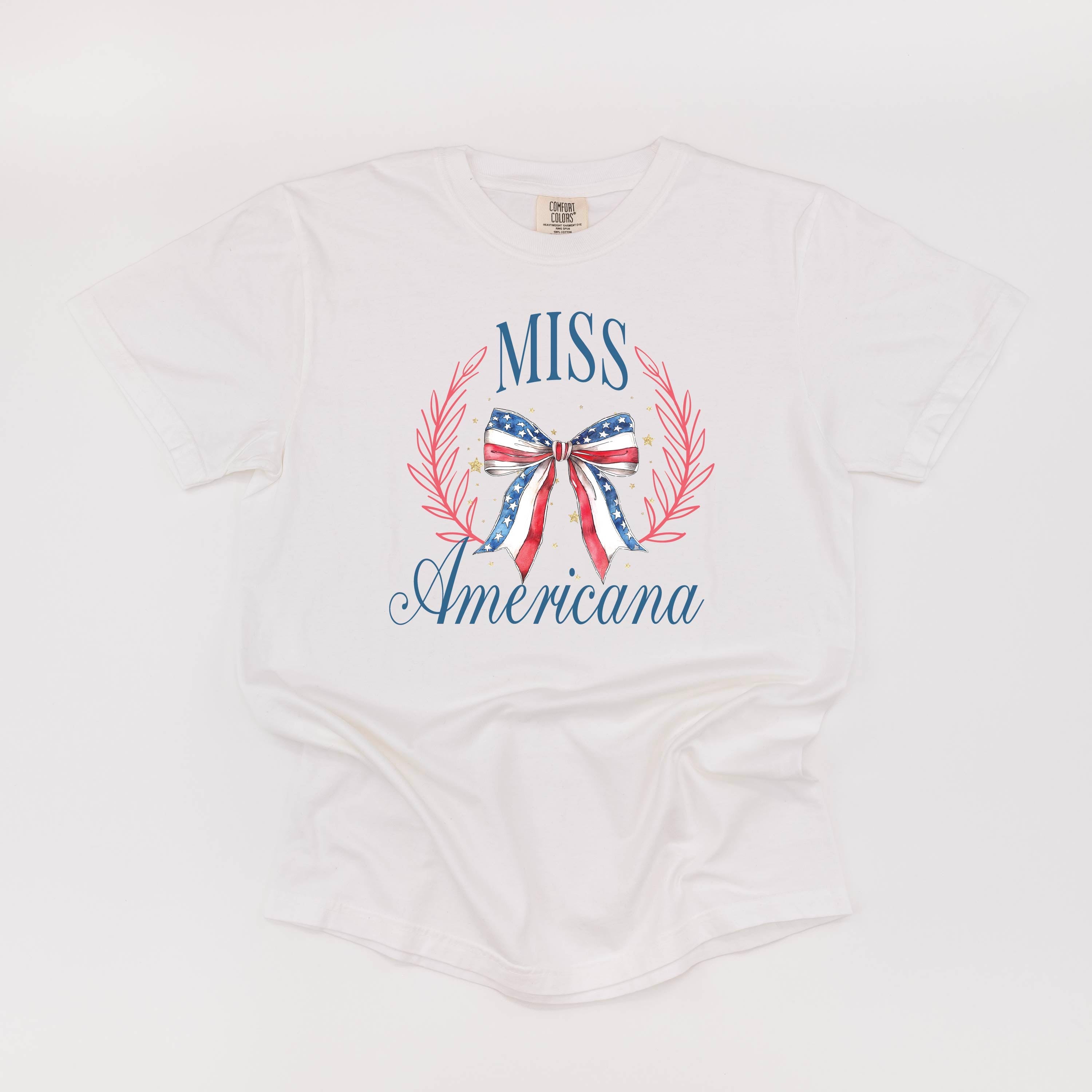 Miss Americana - Comfort Colors Tee Little Mama Shirt Shop