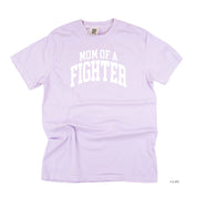 Mom of a Fighter - Varsity - Comfort Colors Tee Little Mama Shirt Shop
