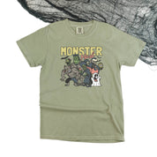Monster Mash - Short Sleeve Comfort Colors Tee Little Mama Shirt Shop