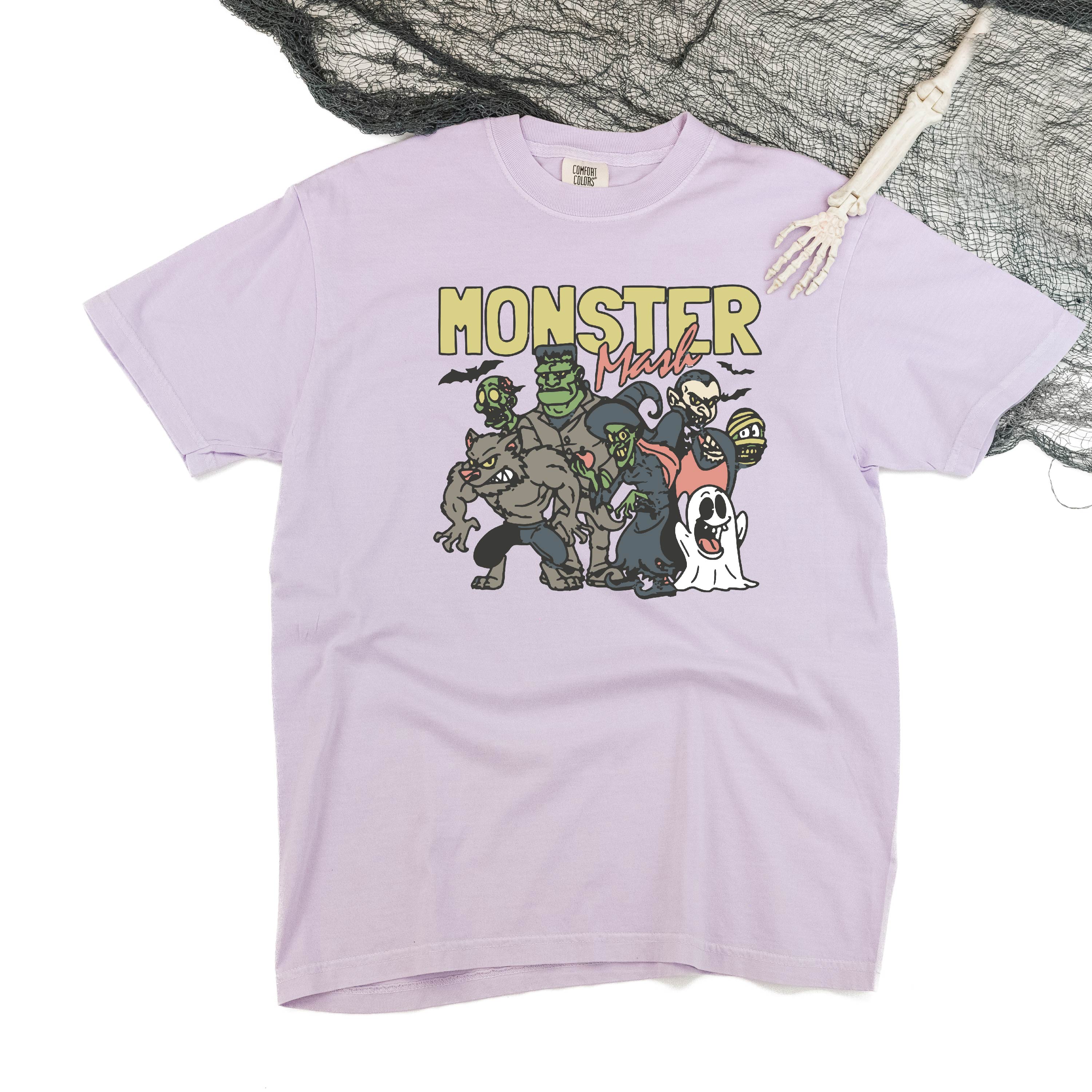 Monster Mash - Short Sleeve Comfort Colors Tee Little Mama Shirt Shop