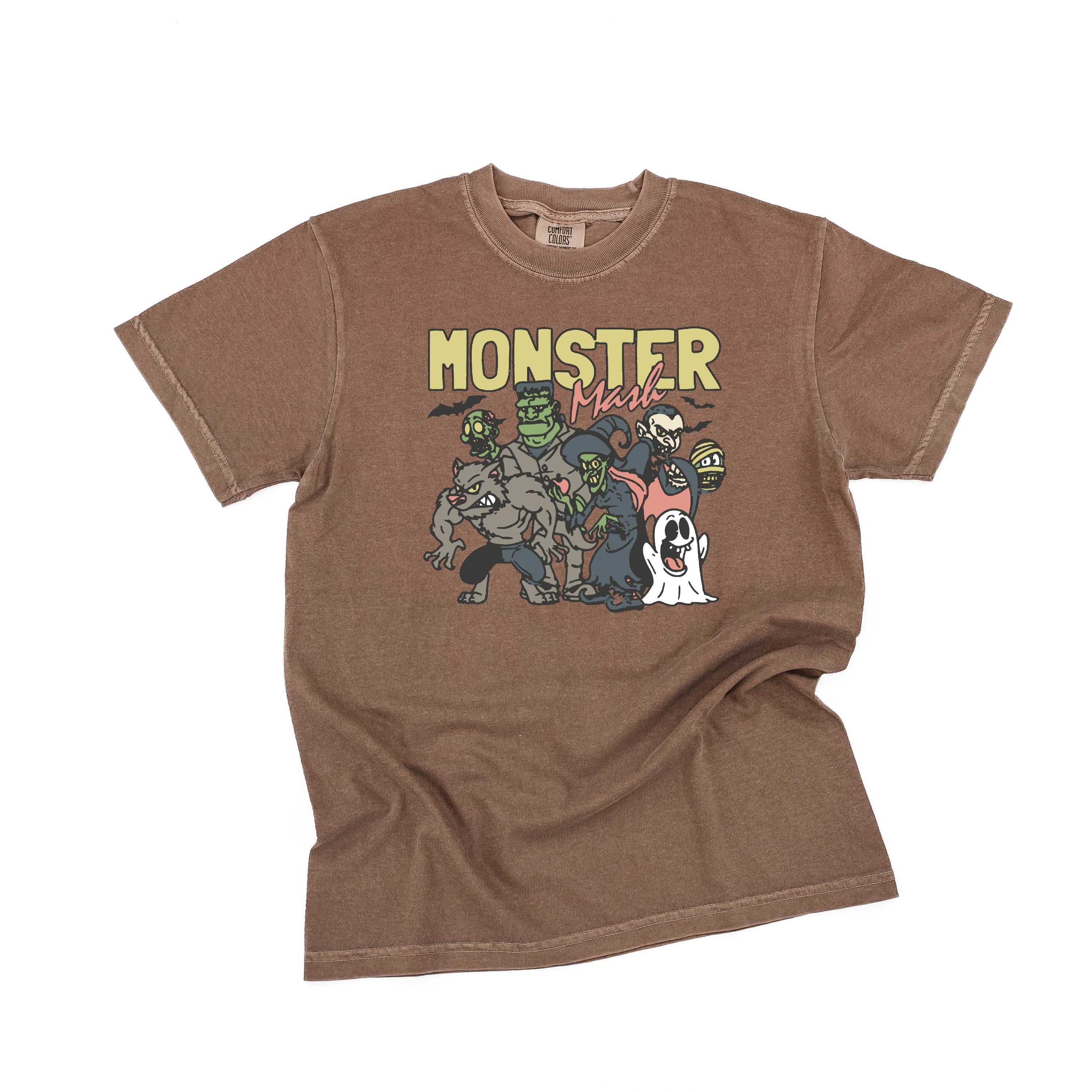Monster Mash - Short Sleeve Comfort Colors Tee Little Mama Shirt Shop