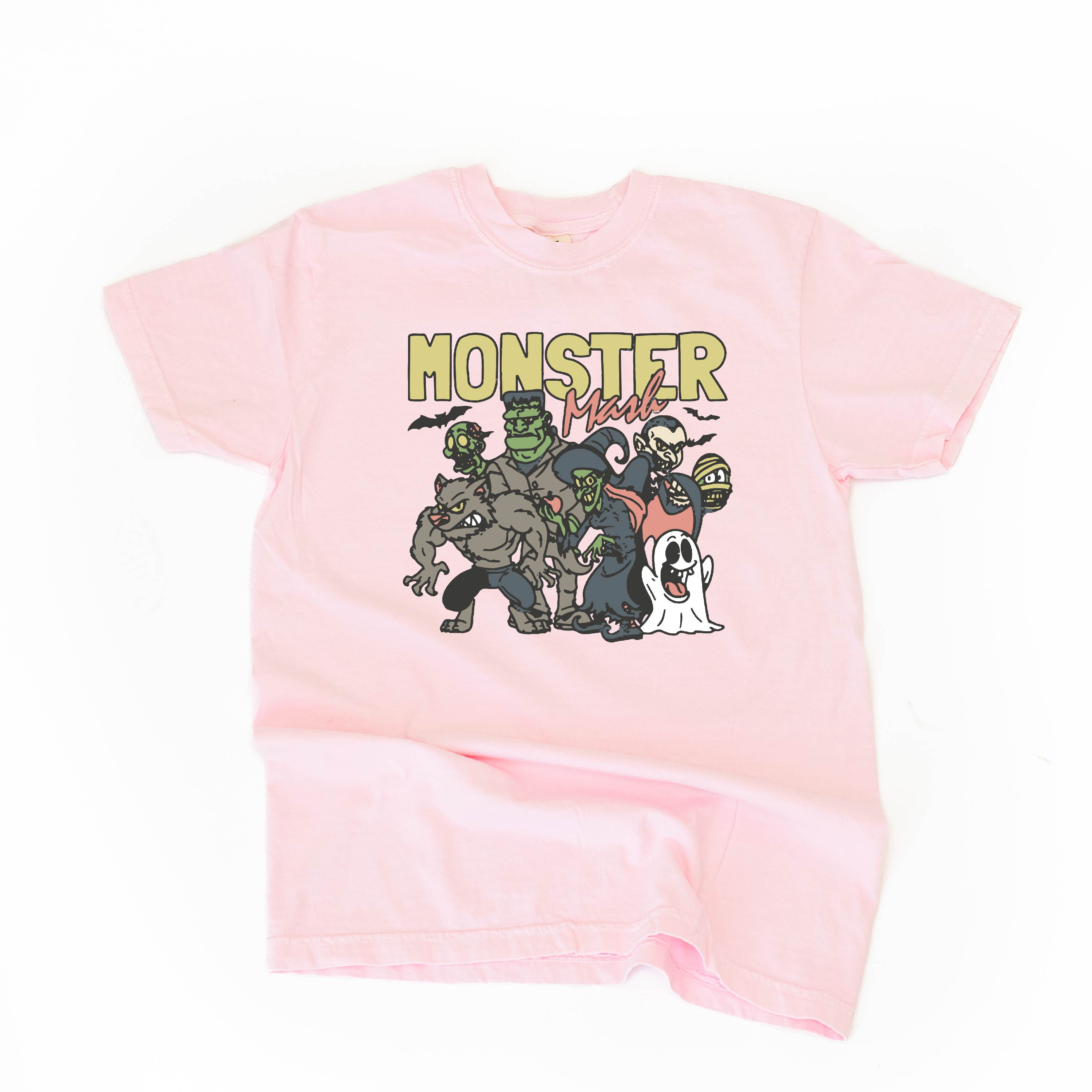 Monster Mash - Short Sleeve Comfort Colors Tee Little Mama Shirt Shop
