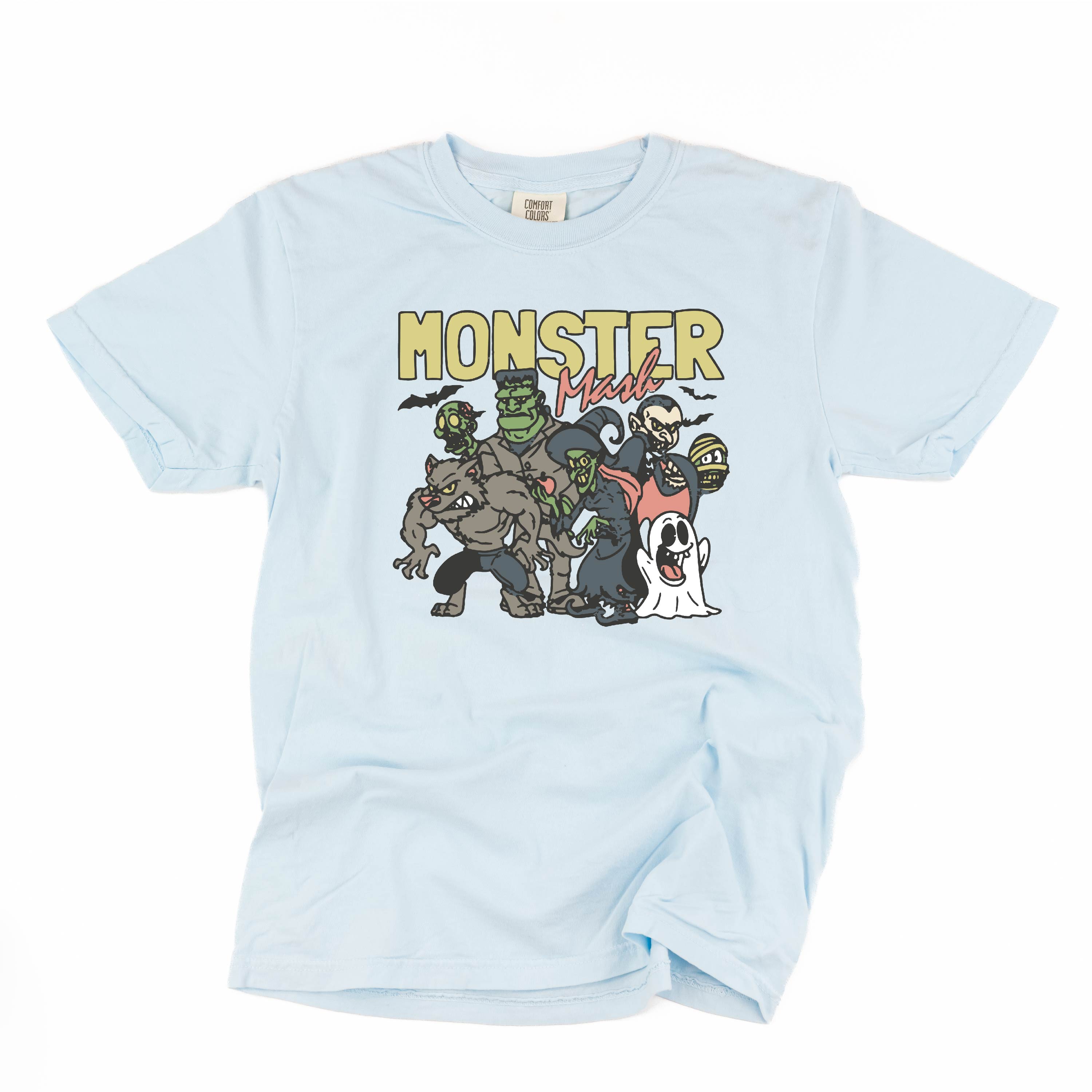 Monster Mash - Short Sleeve Comfort Colors Tee Little Mama Shirt Shop