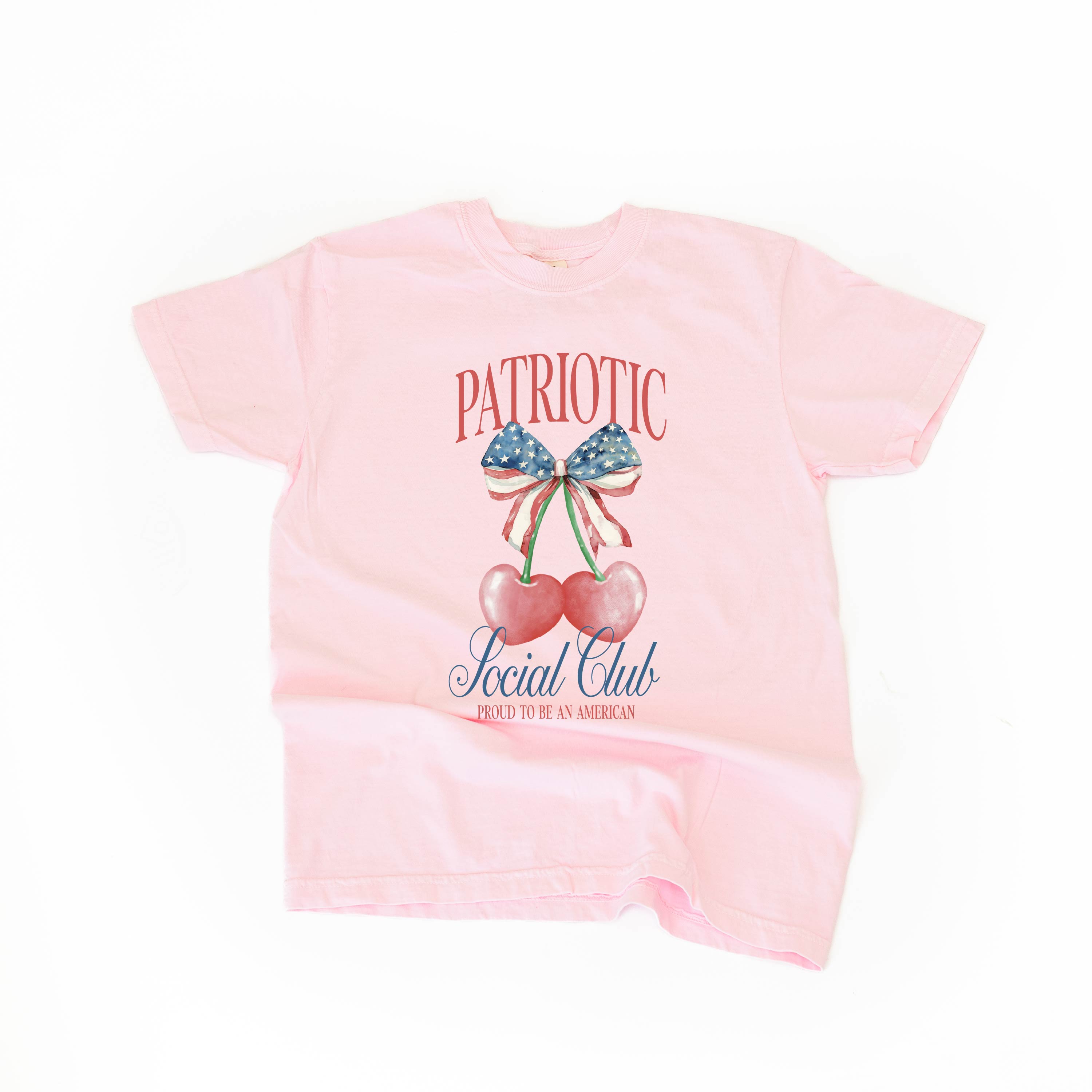 Patriotic Social Club - Comfort Colors Tee Little Mama Shirt Shop