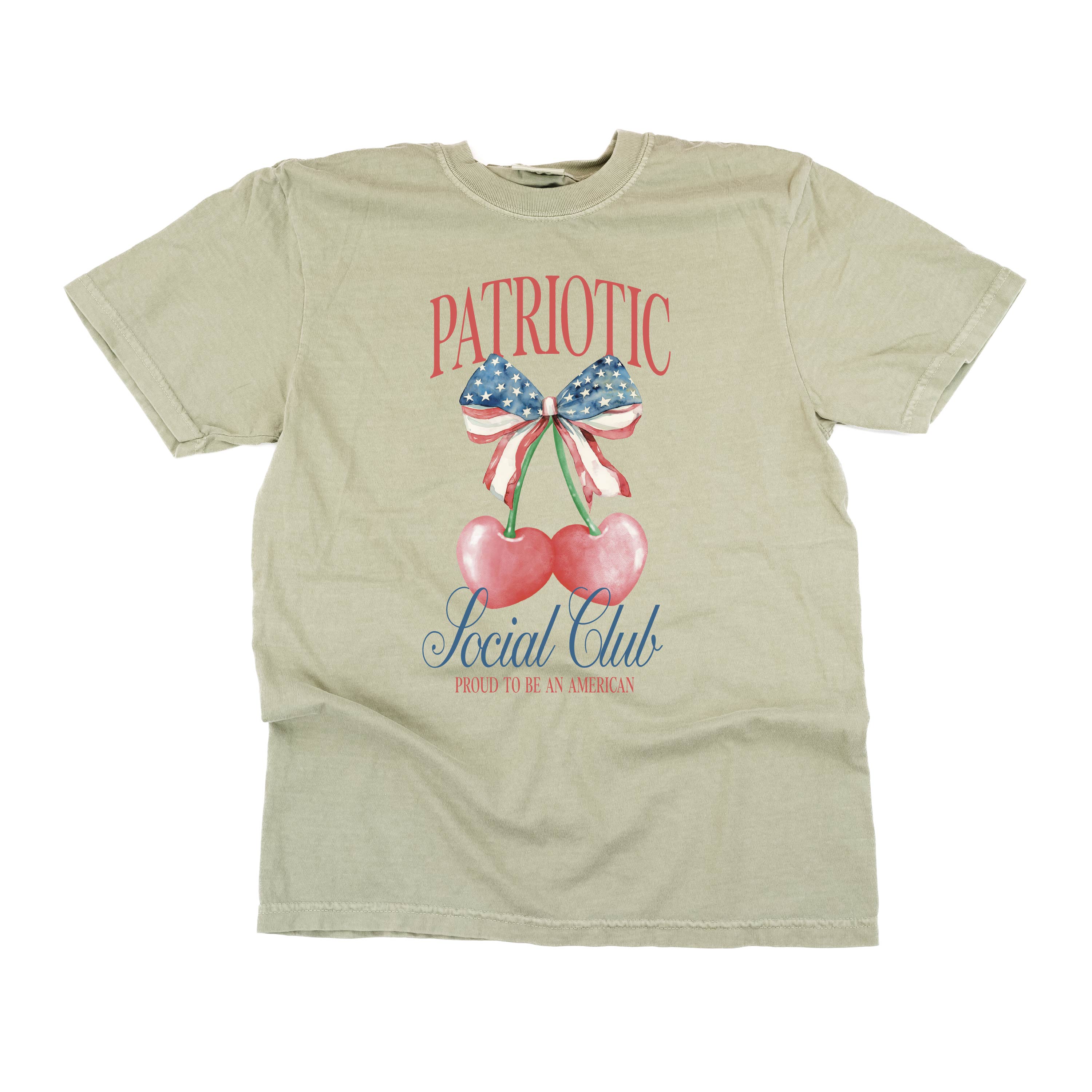 Patriotic Social Club - Comfort Colors Tee Little Mama Shirt Shop