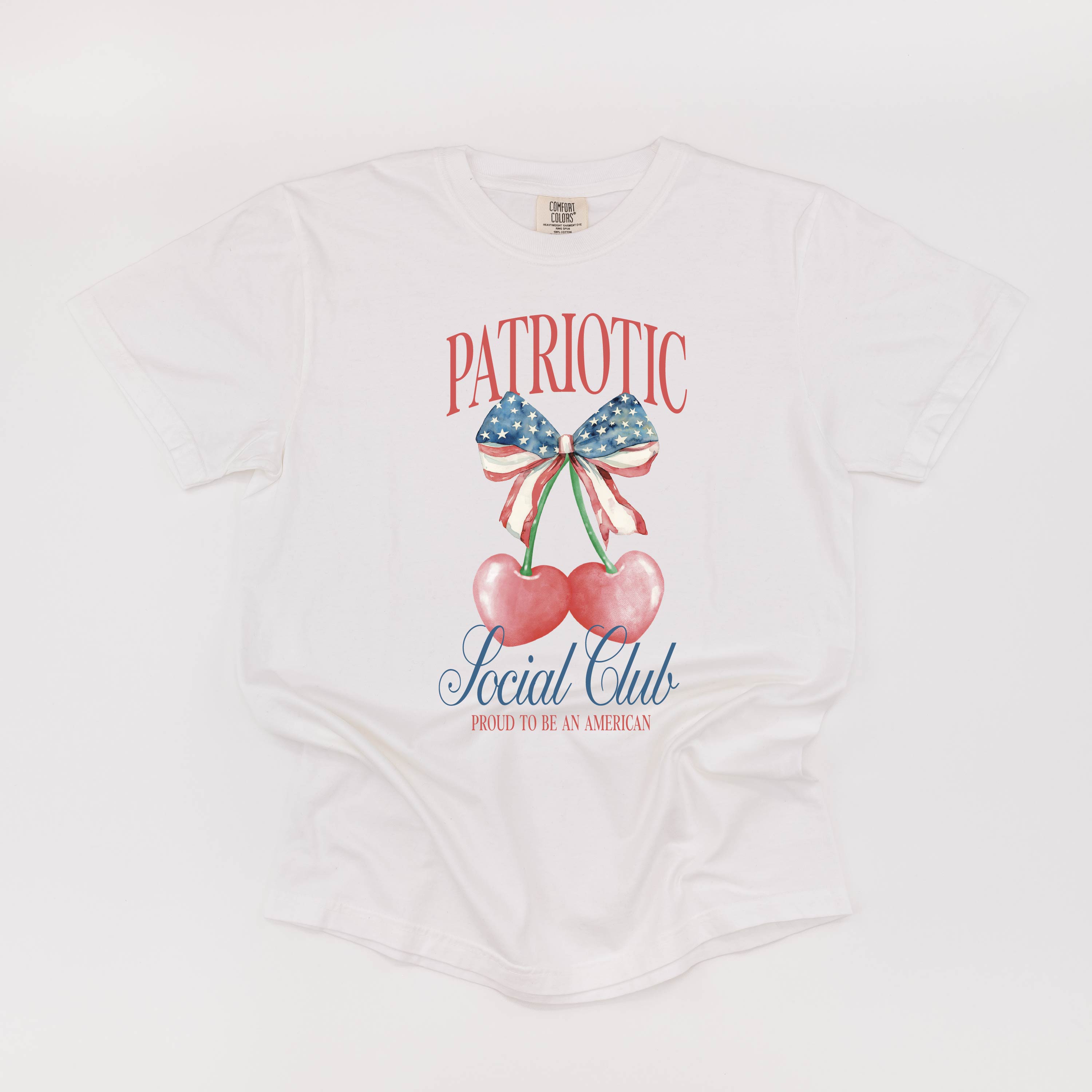 Patriotic Social Club - Comfort Colors Tee Little Mama Shirt Shop