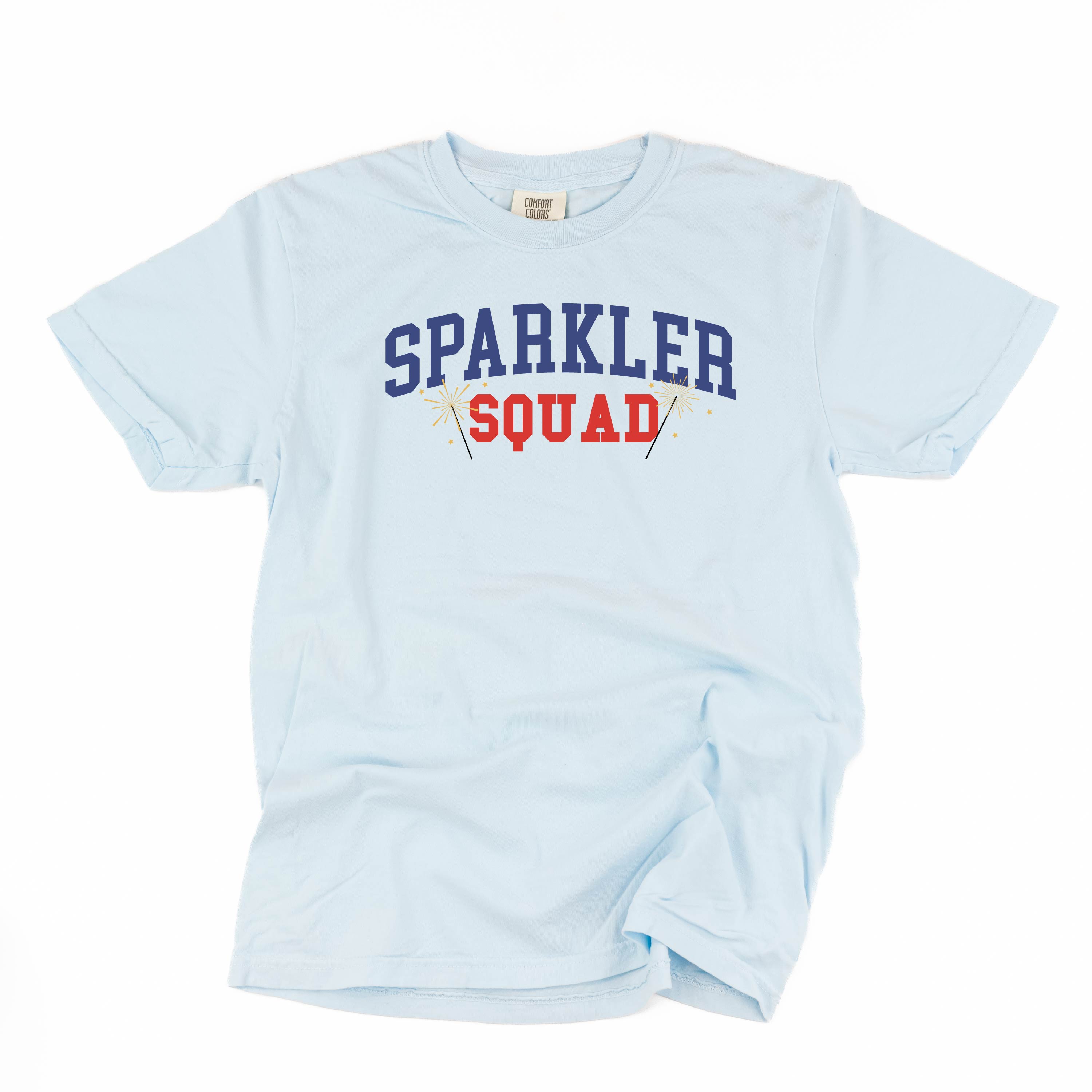 Sparkler Squad - Comfort Colors Tee Little Mama Shirt Shop