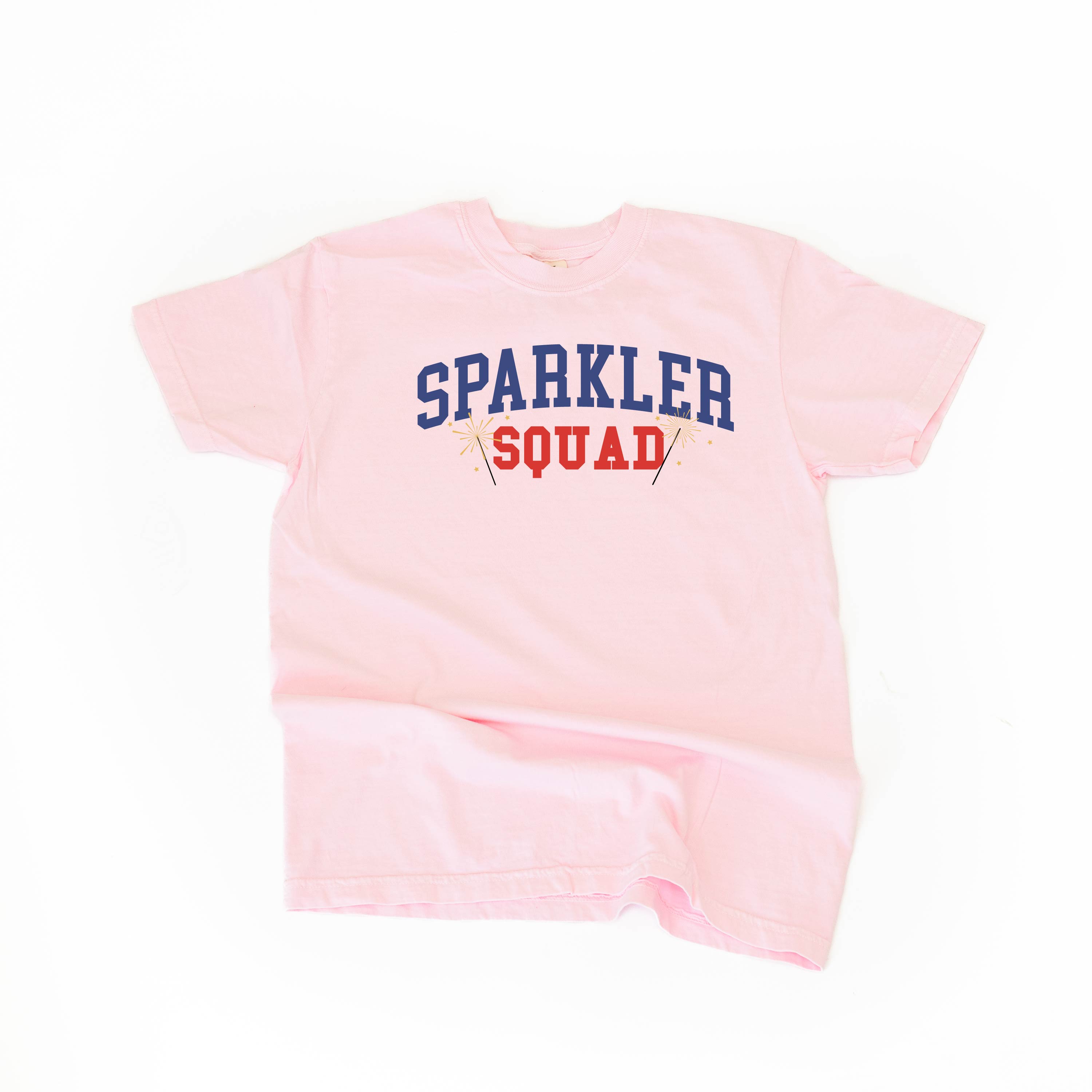 Sparkler Squad - Comfort Colors Tee Little Mama Shirt Shop