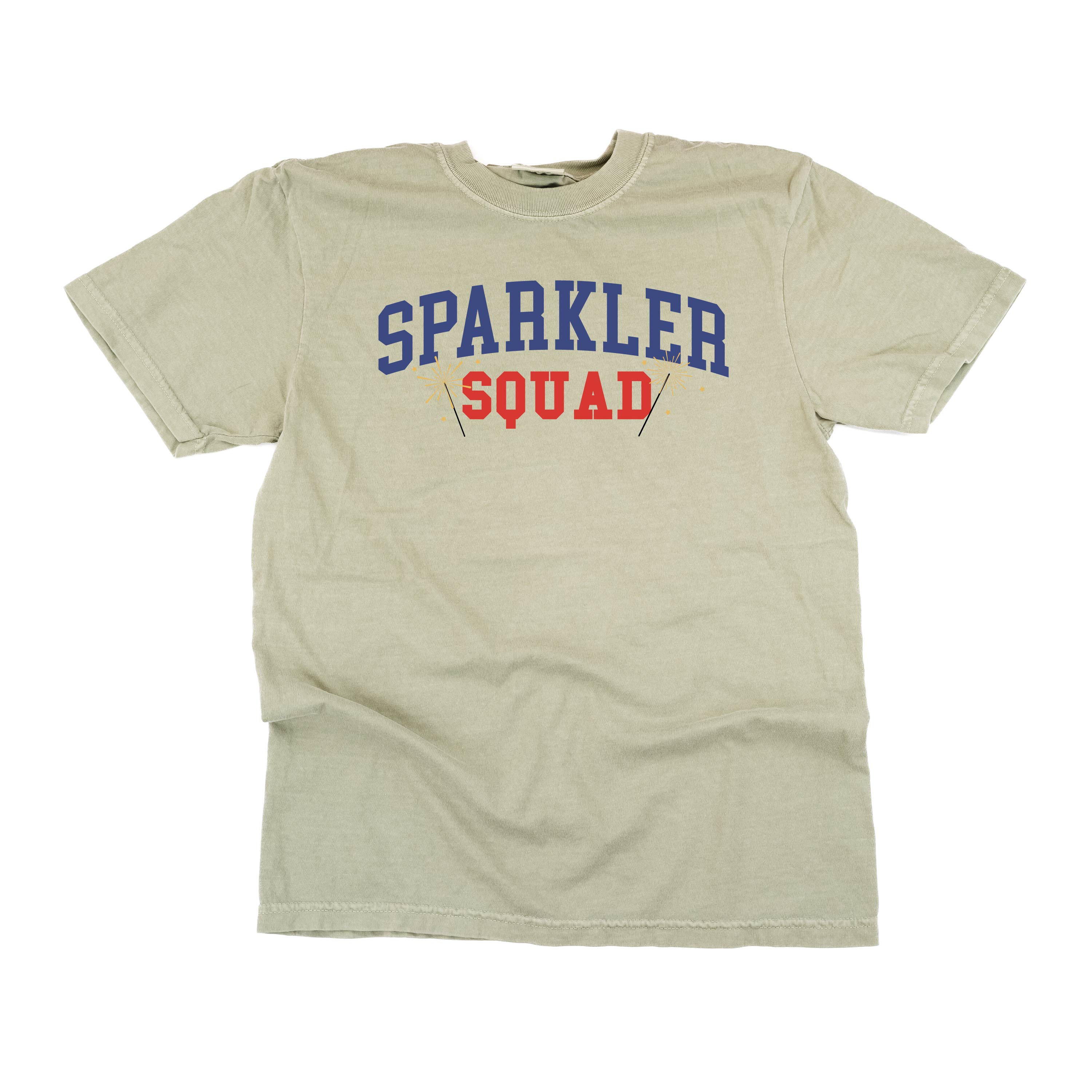 Sparkler Squad - Comfort Colors Tee Little Mama Shirt Shop