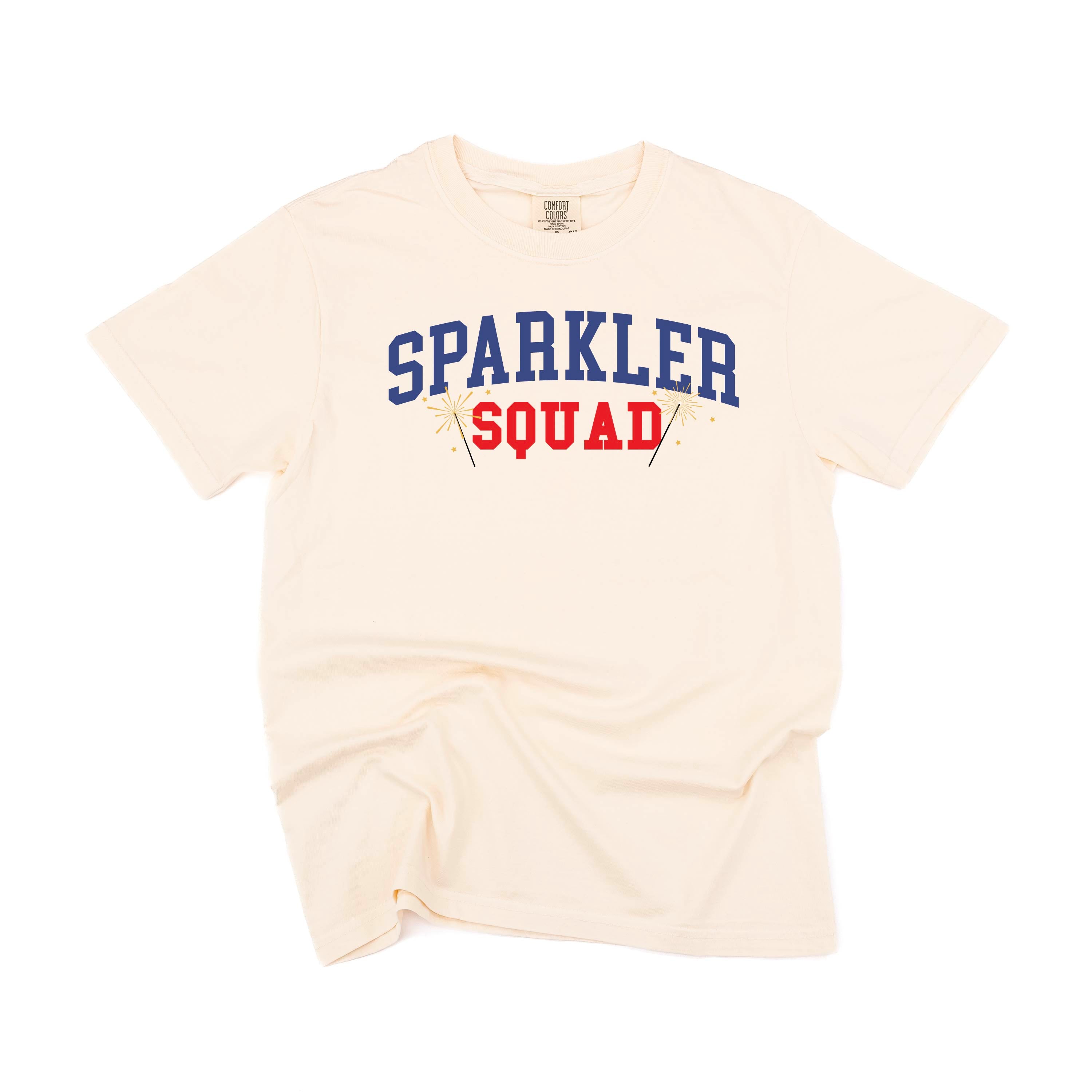 Sparkler Squad - Comfort Colors Tee Little Mama Shirt Shop