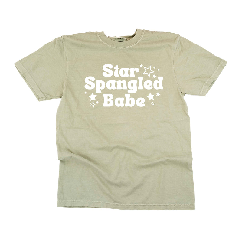 STAR SPANGLED BABE - SHORT SLEEVE COMFORT COLORS TEE