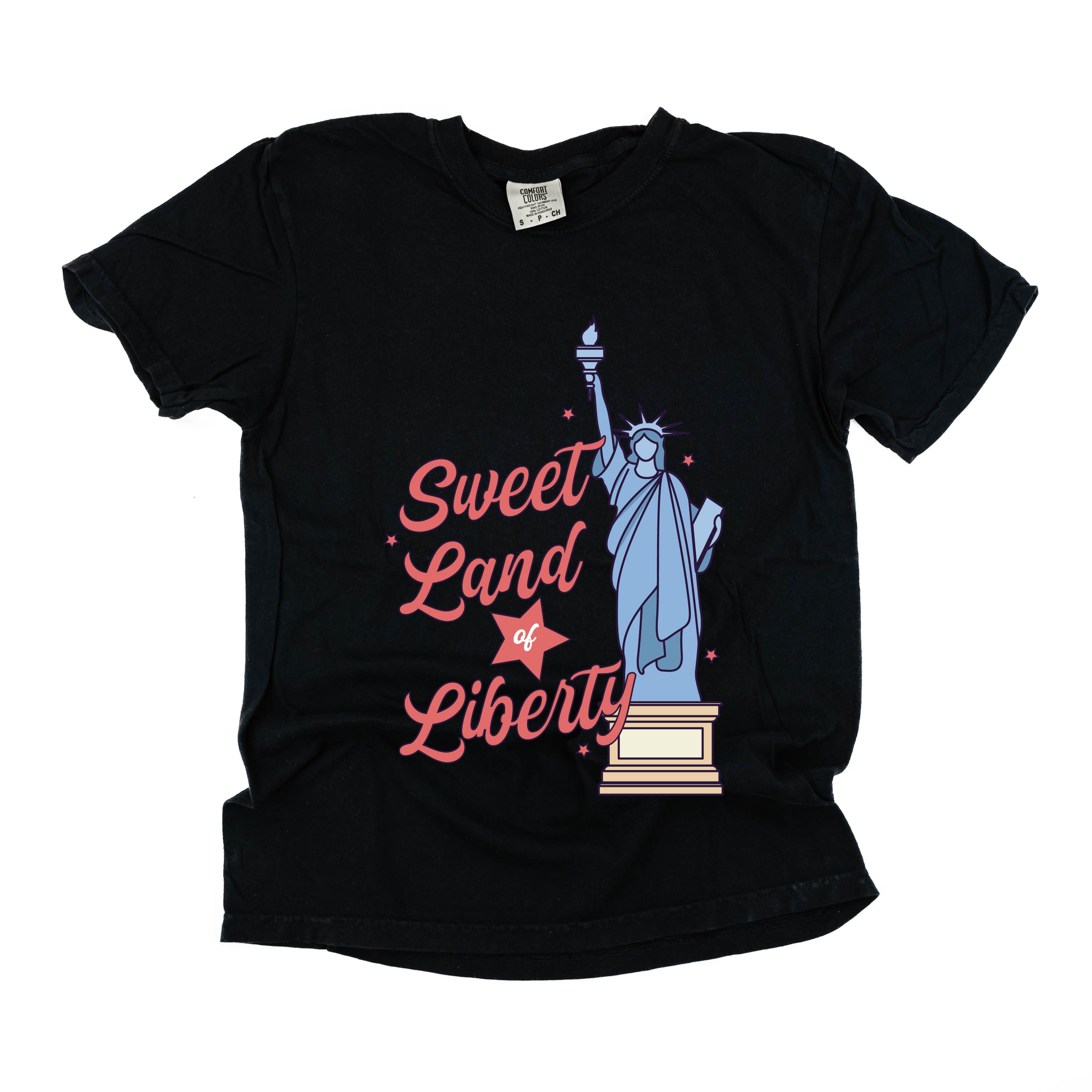 Sweet Land Of Liberty - Comfort Colors Tee Little Mama Shirt Shop