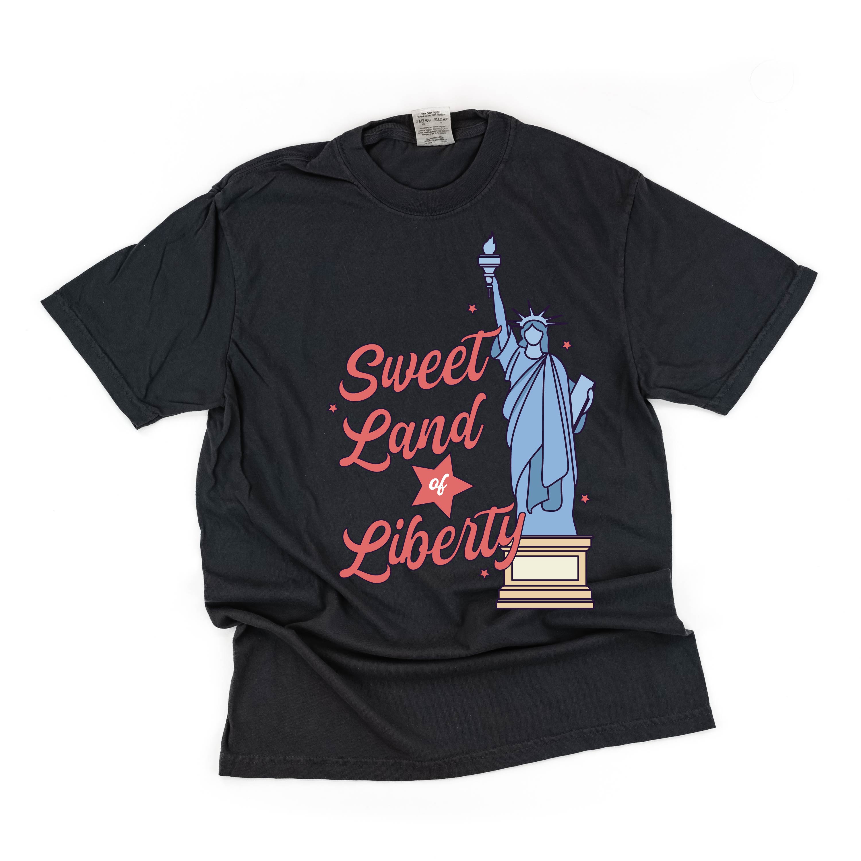 Sweet Land Of Liberty - Comfort Colors Tee Little Mama Shirt Shop