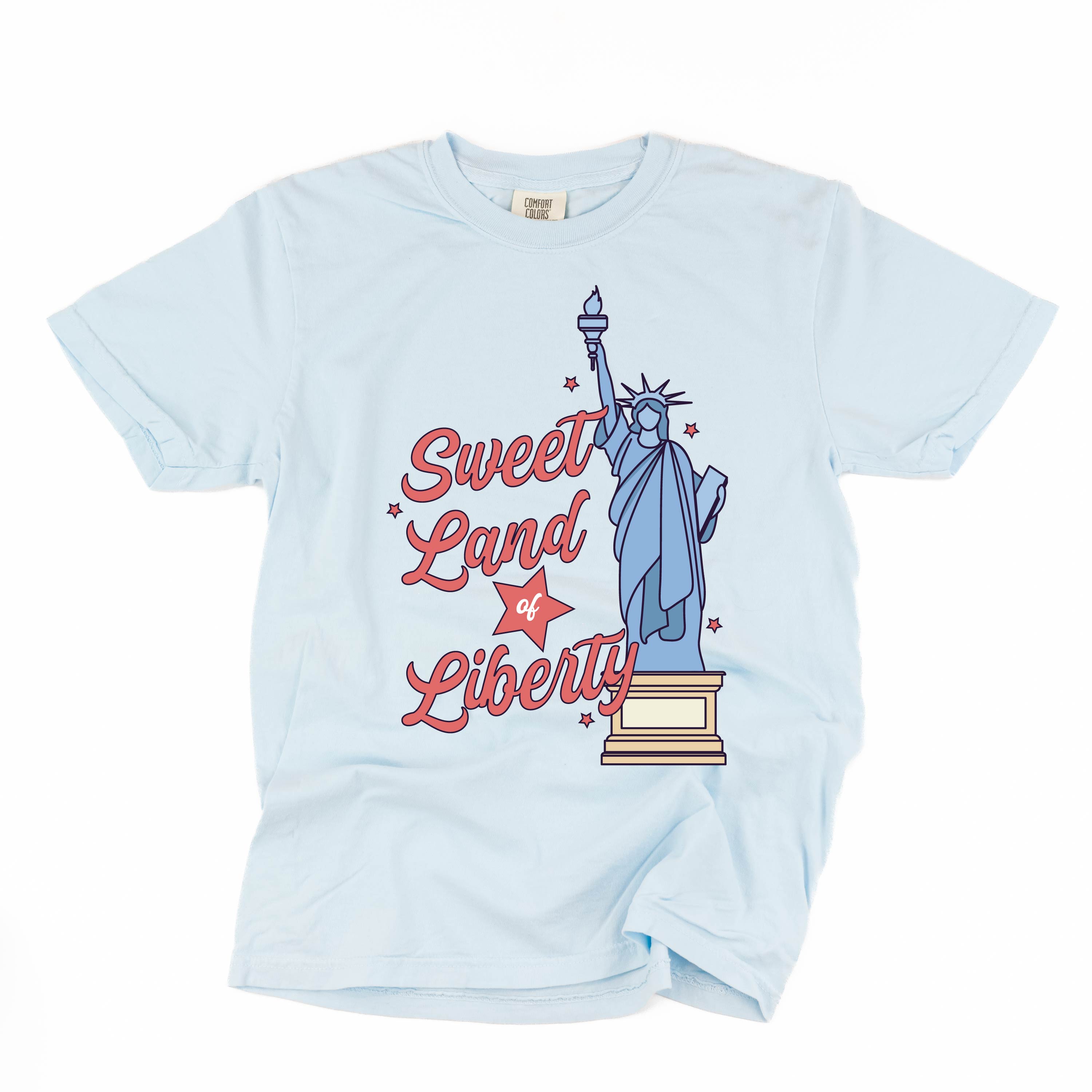 Sweet Land Of Liberty - Comfort Colors Tee Little Mama Shirt Shop