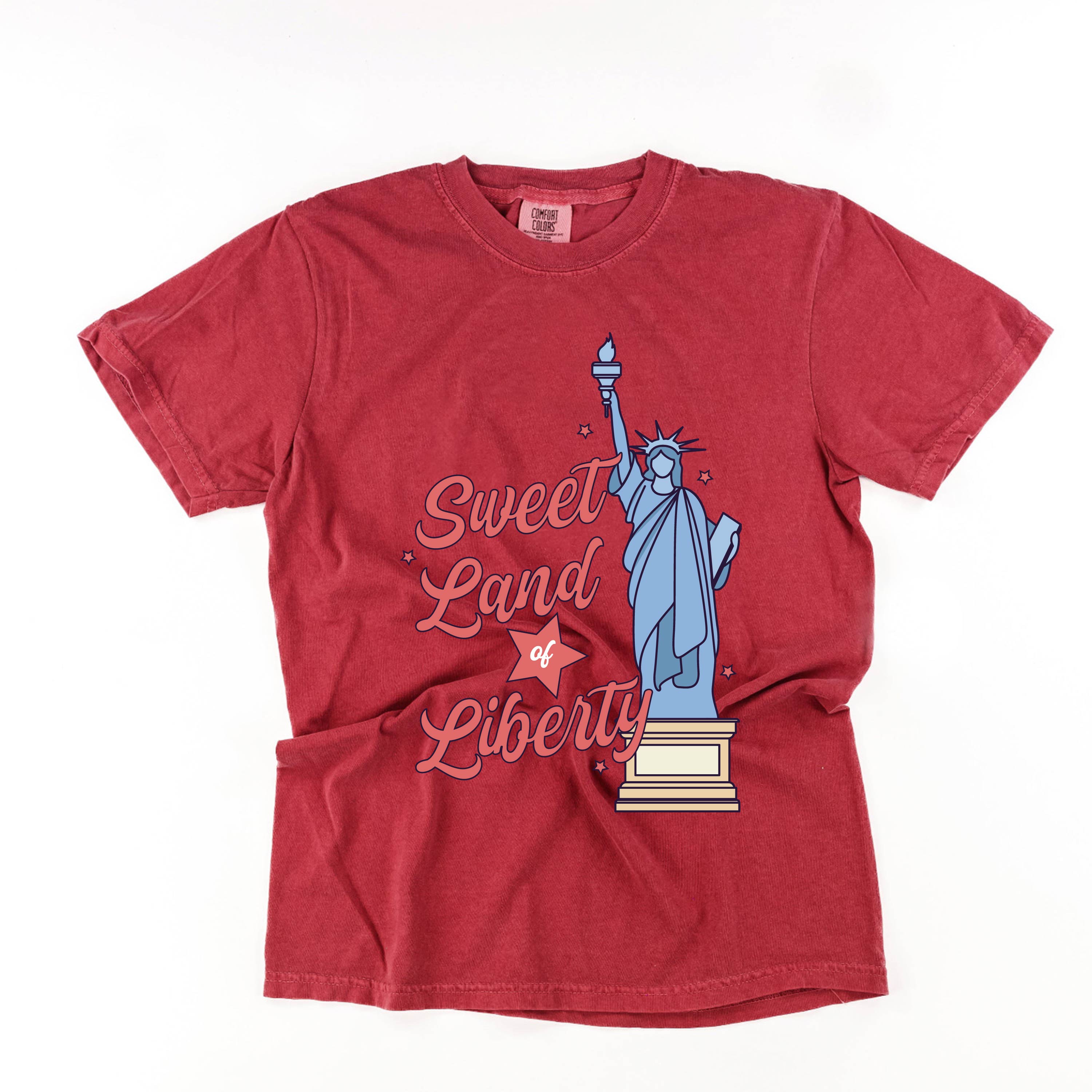 Sweet Land Of Liberty - Comfort Colors Tee Little Mama Shirt Shop