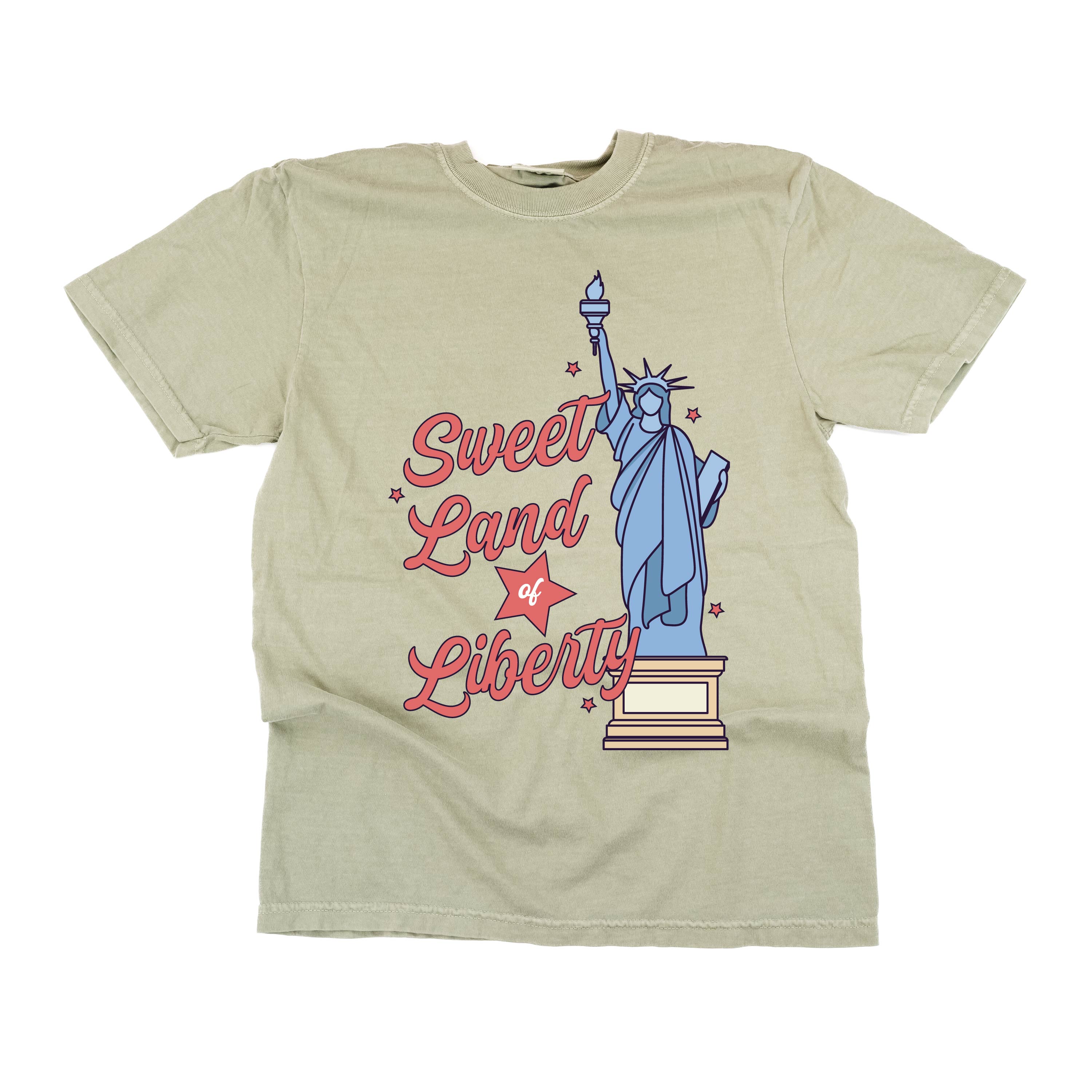 Sweet Land Of Liberty - Comfort Colors Tee Little Mama Shirt Shop