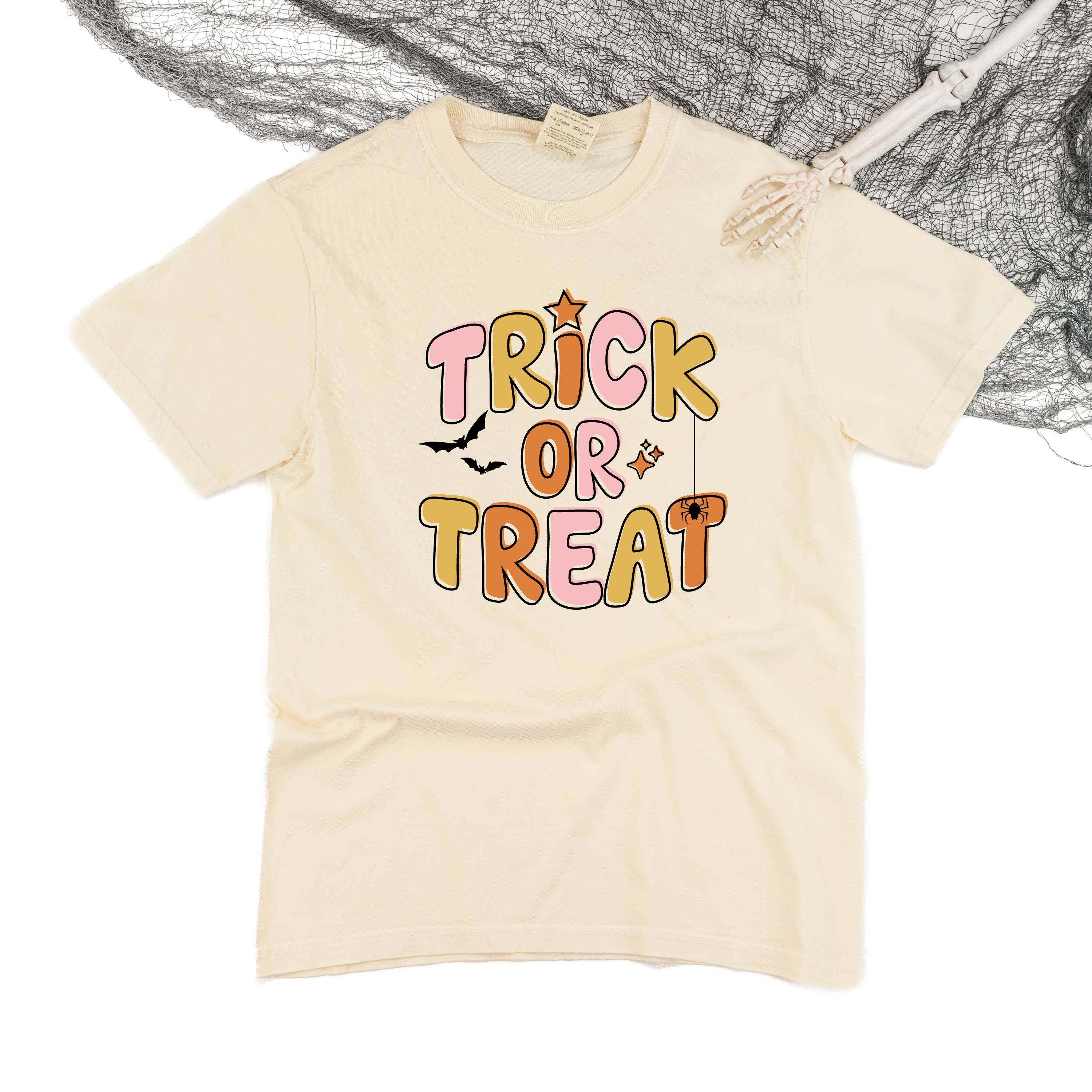 ORANGE) - Short Sleeve Comfort Colors Tee Little Mama Shirt Shop