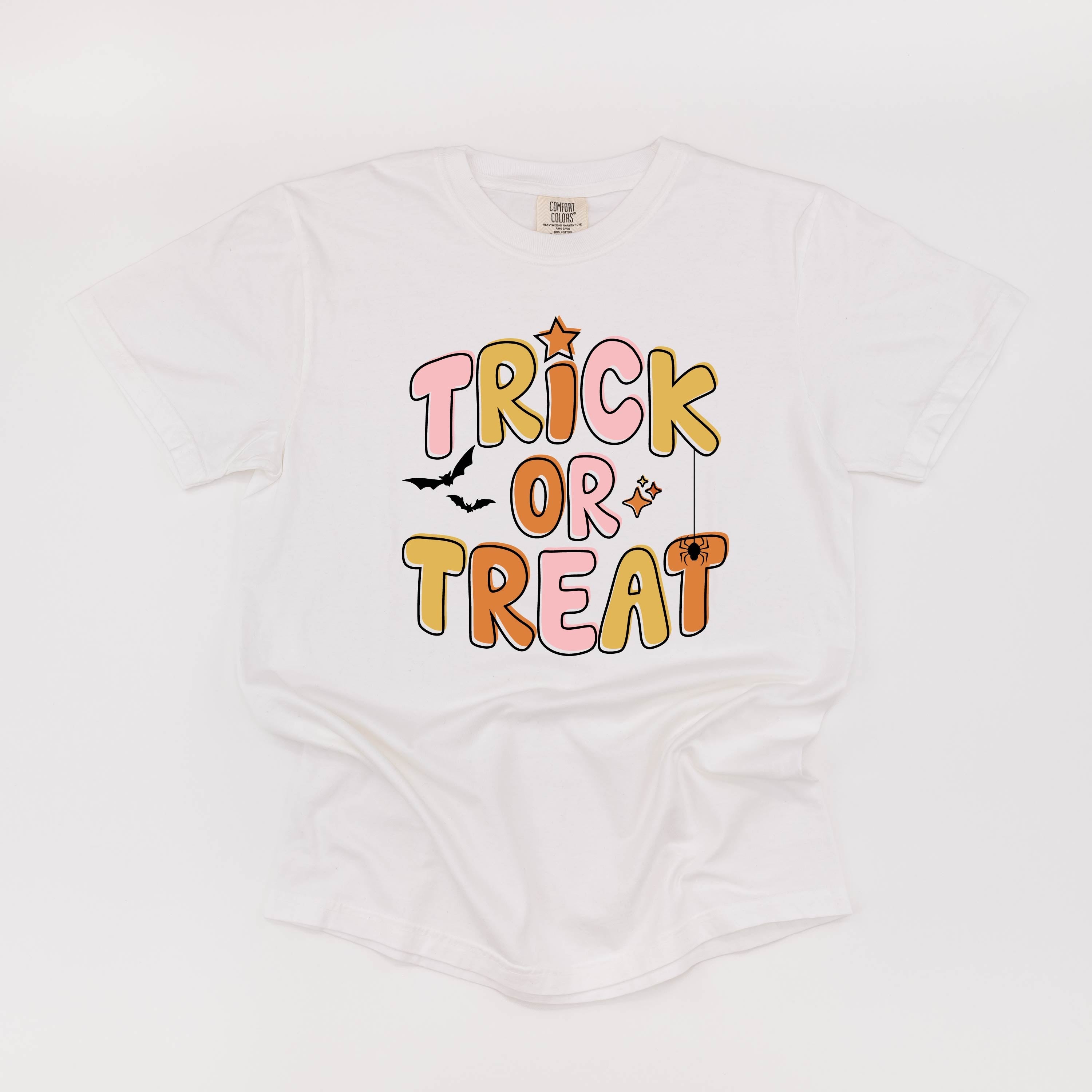 ORANGE) - Short Sleeve Comfort Colors Tee Little Mama Shirt Shop