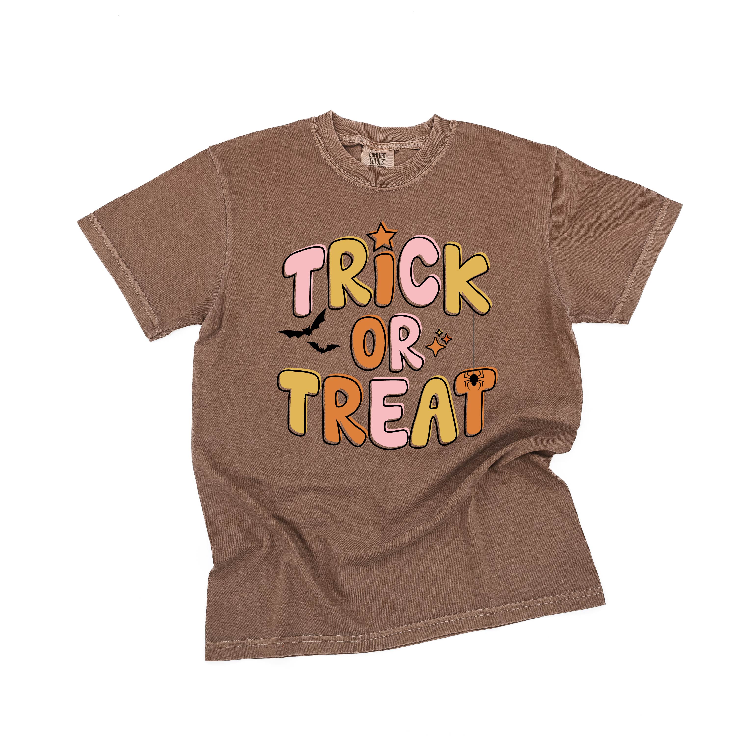 ORANGE) - Short Sleeve Comfort Colors Tee Little Mama Shirt Shop