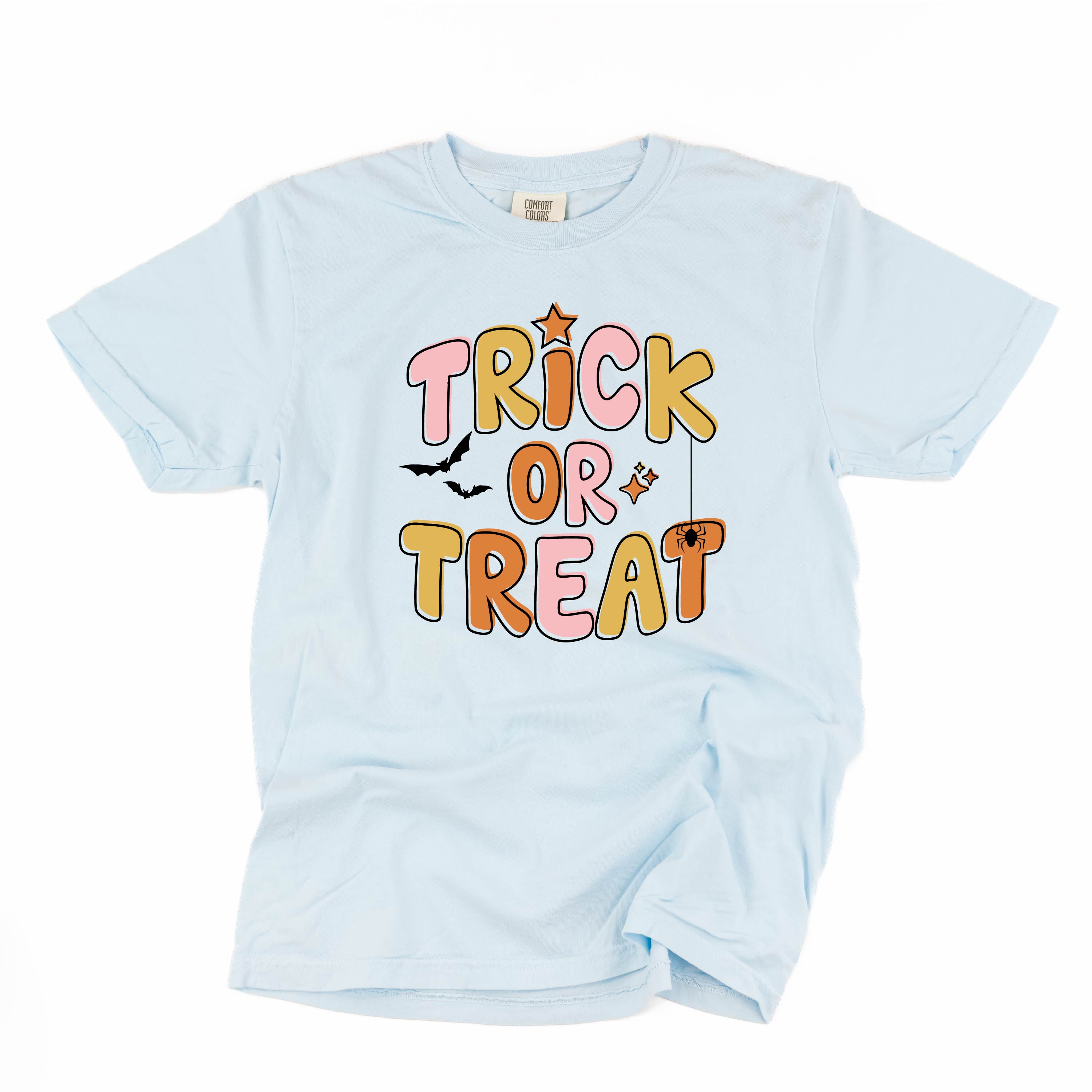ORANGE) - Short Sleeve Comfort Colors Tee Little Mama Shirt Shop